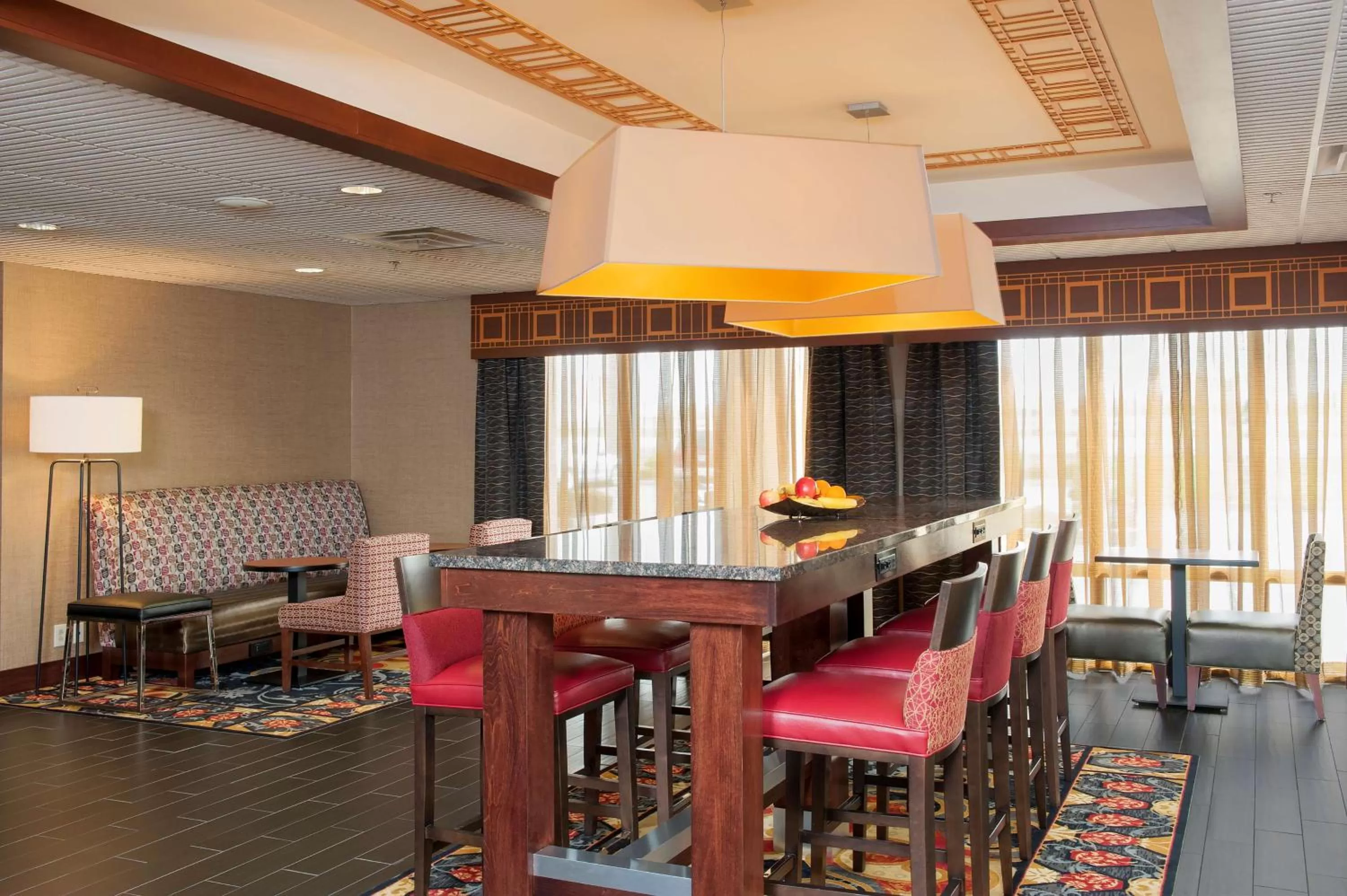 Restaurant/places to eat in Hampton Inn Seymour