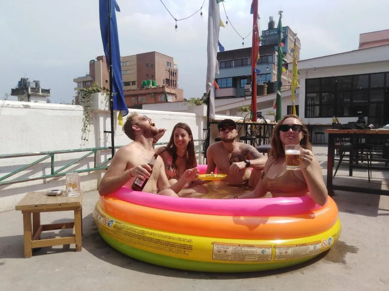 People in Yakety Yak Hostel