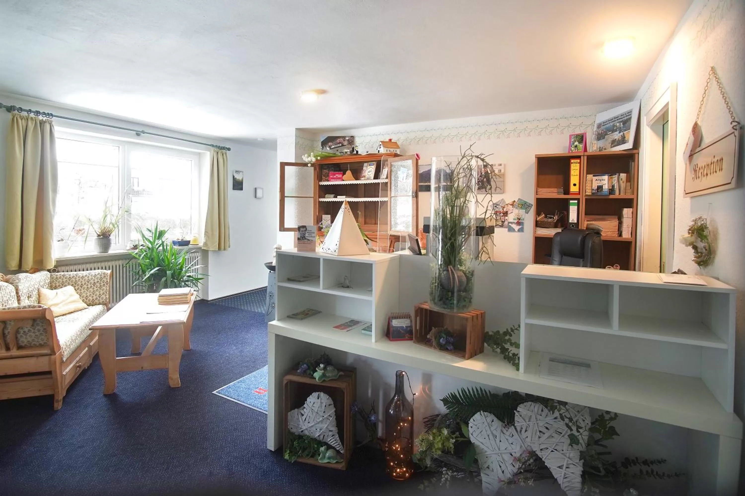 Lobby or reception in Hotel Alpenblick Berghof