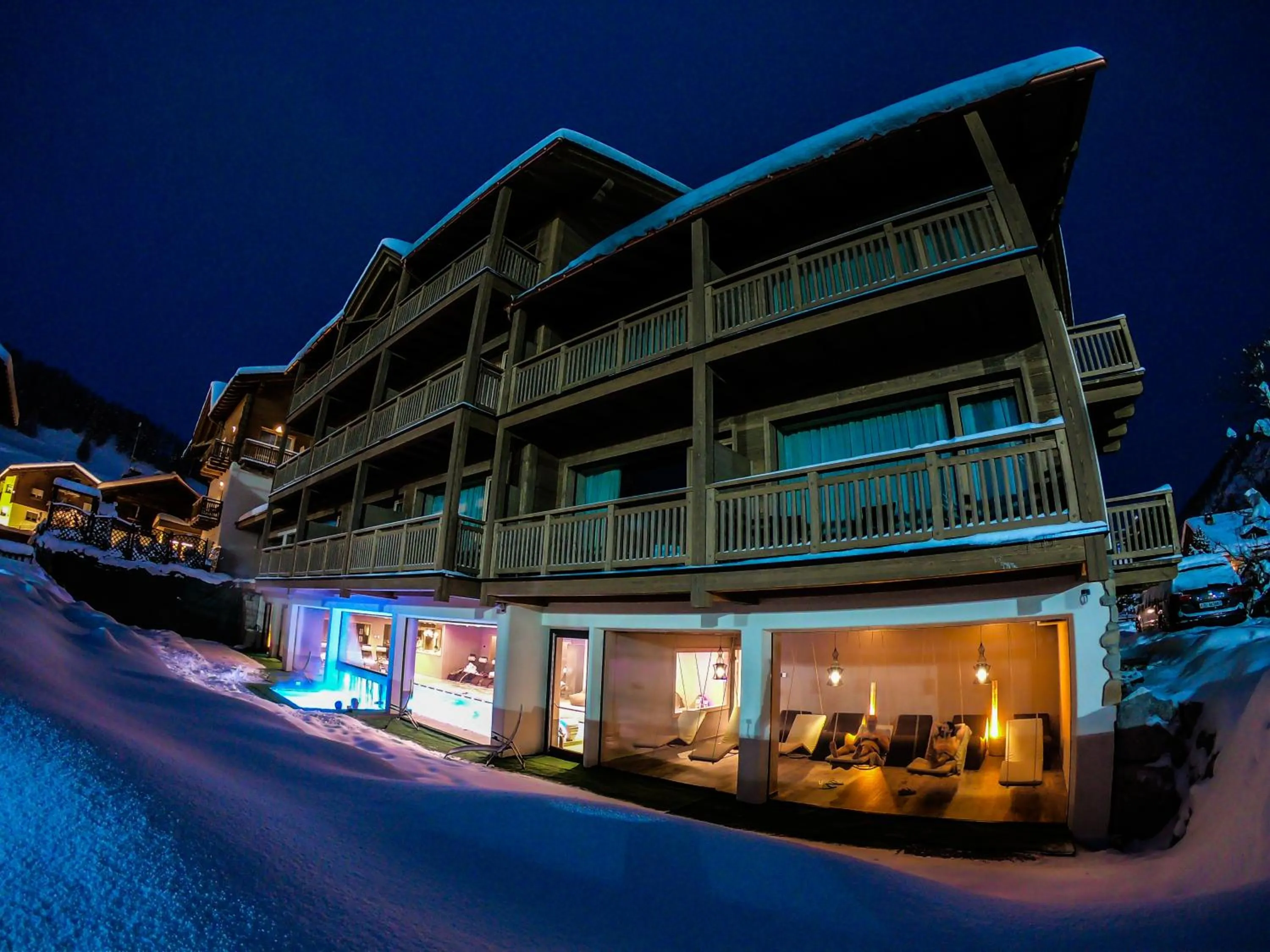 Swimming pool in Francesin Active Hotel