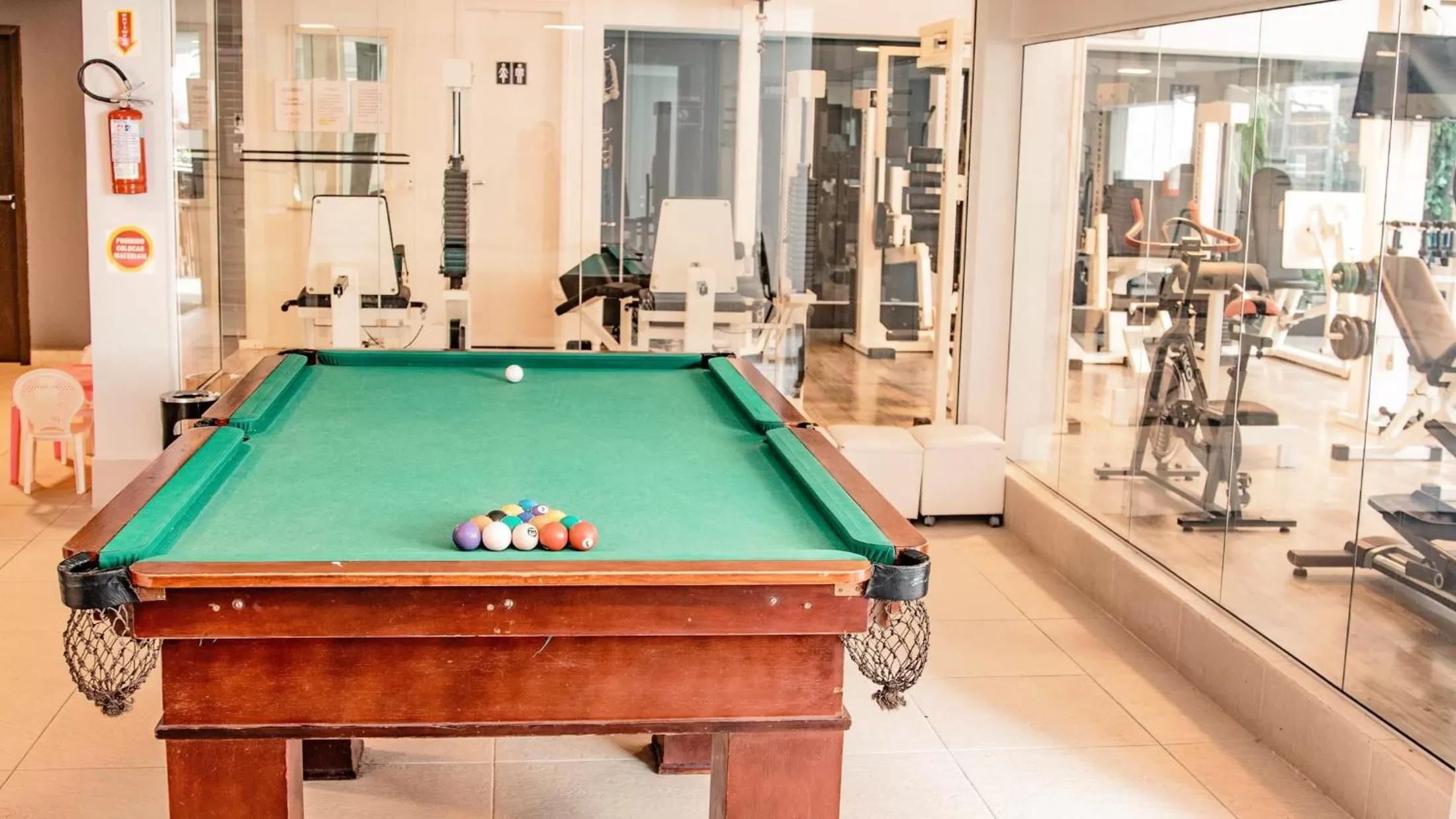 Billiard in Hotel Rieger