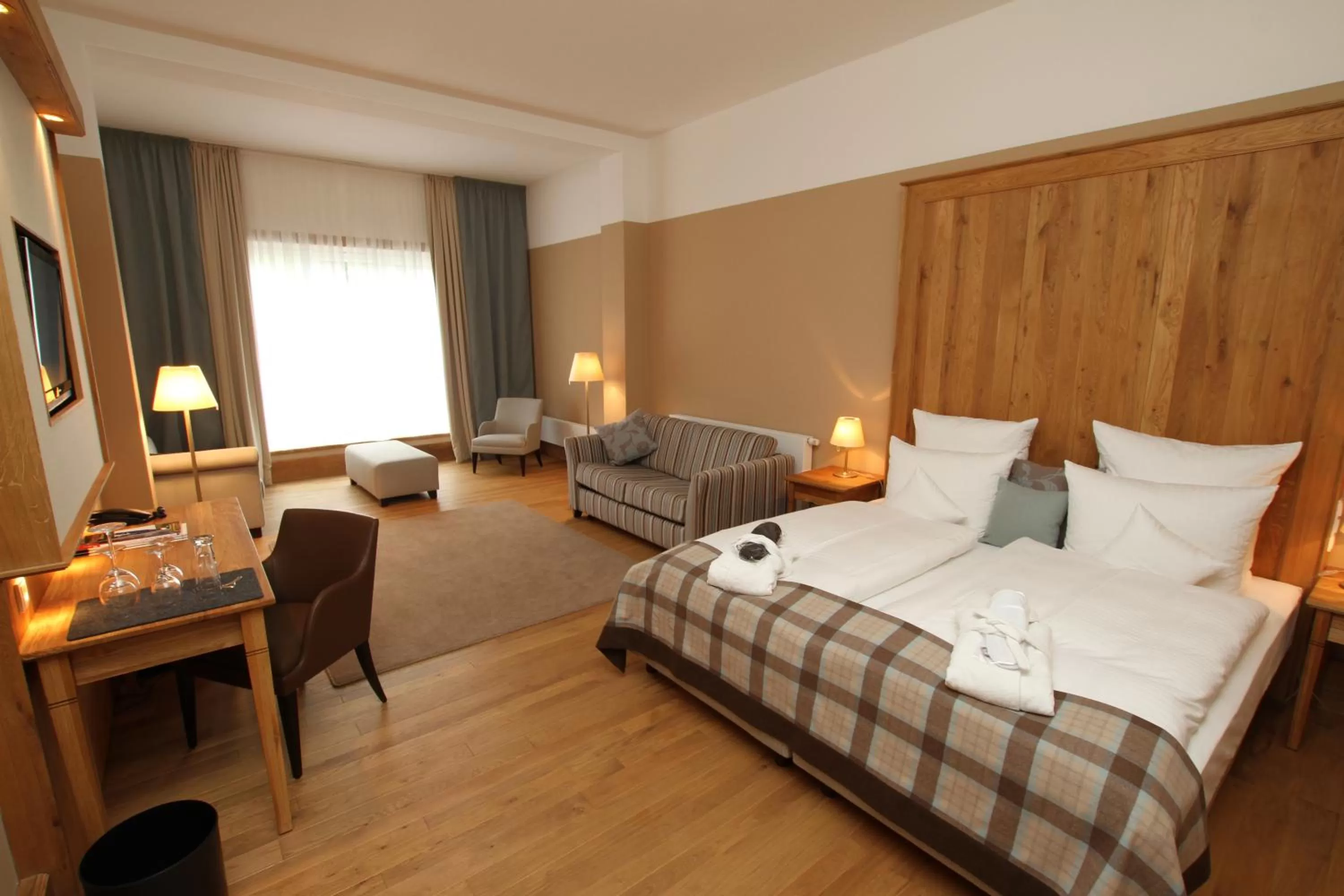 Photo of the whole room, Bed in Hotel Rimberg