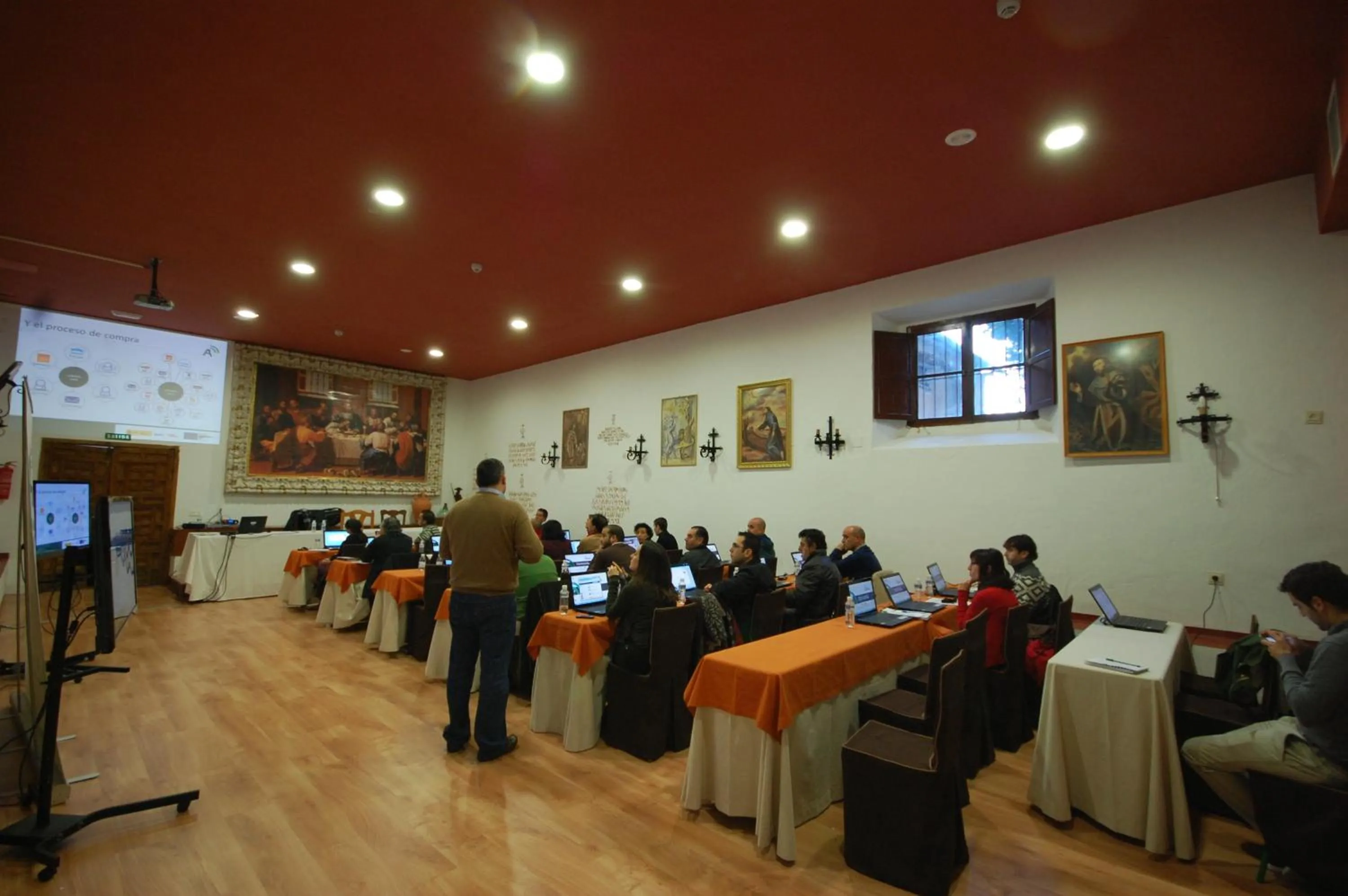 Lounge or bar in Hotel Hospederia San Francisco