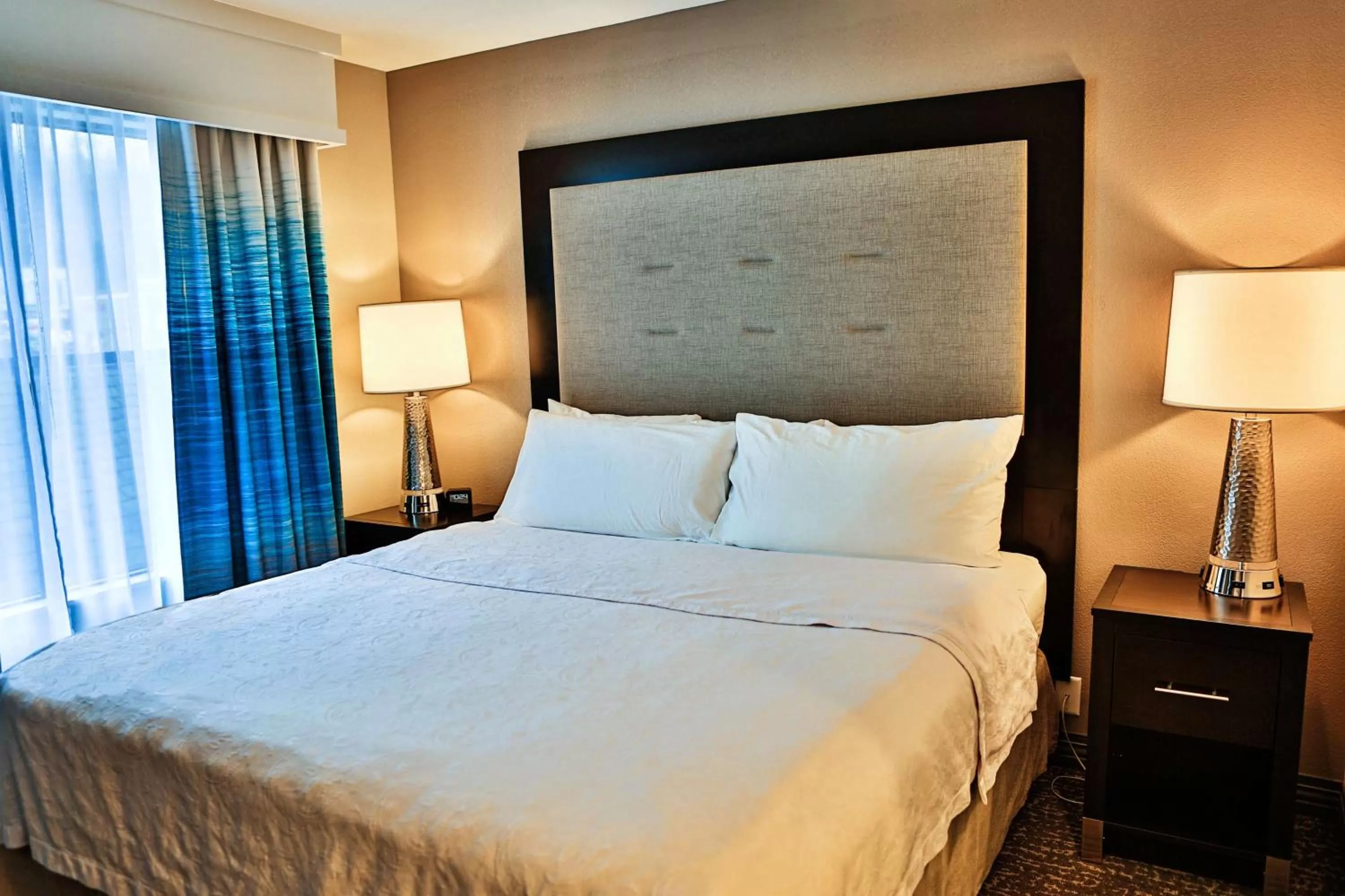 Bed in Homewood Suites by Hilton Asheville