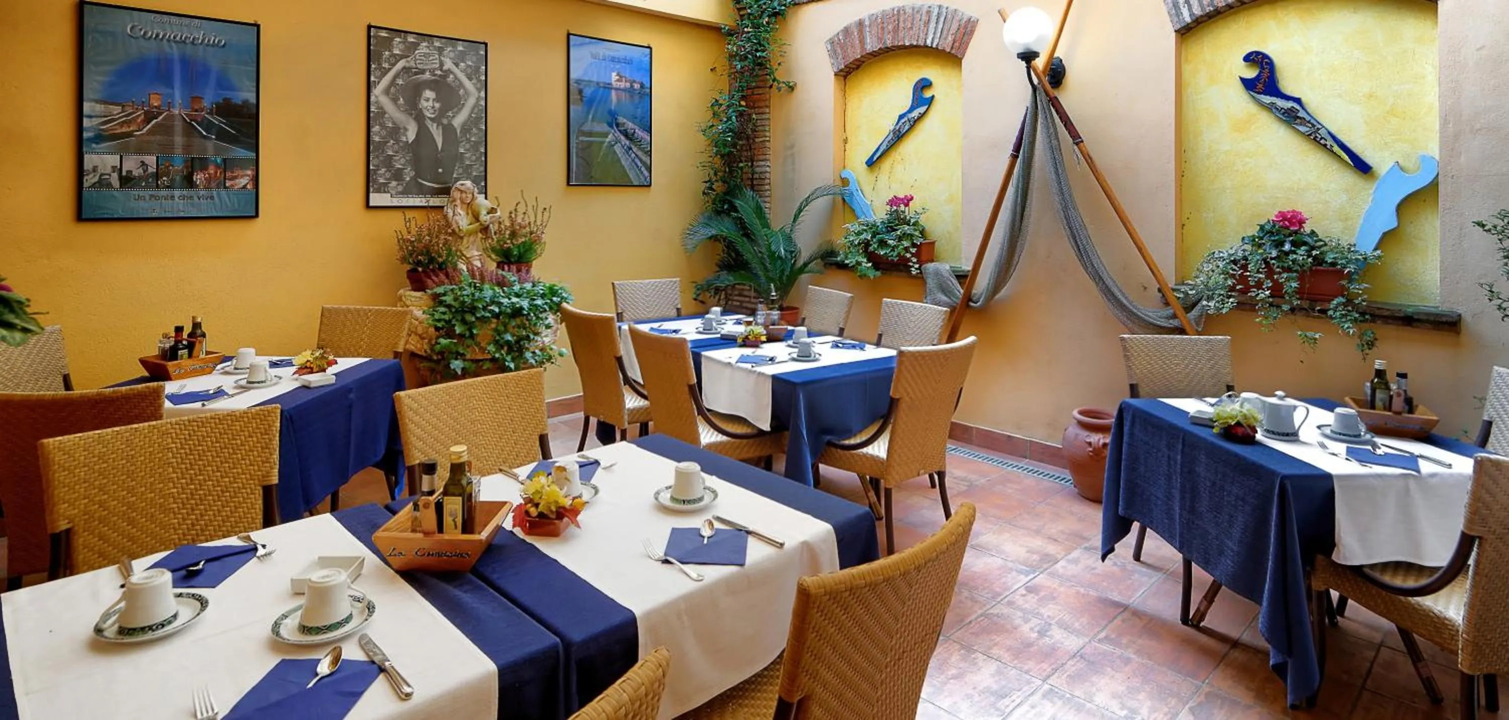 Garden in Locanda La Comacina