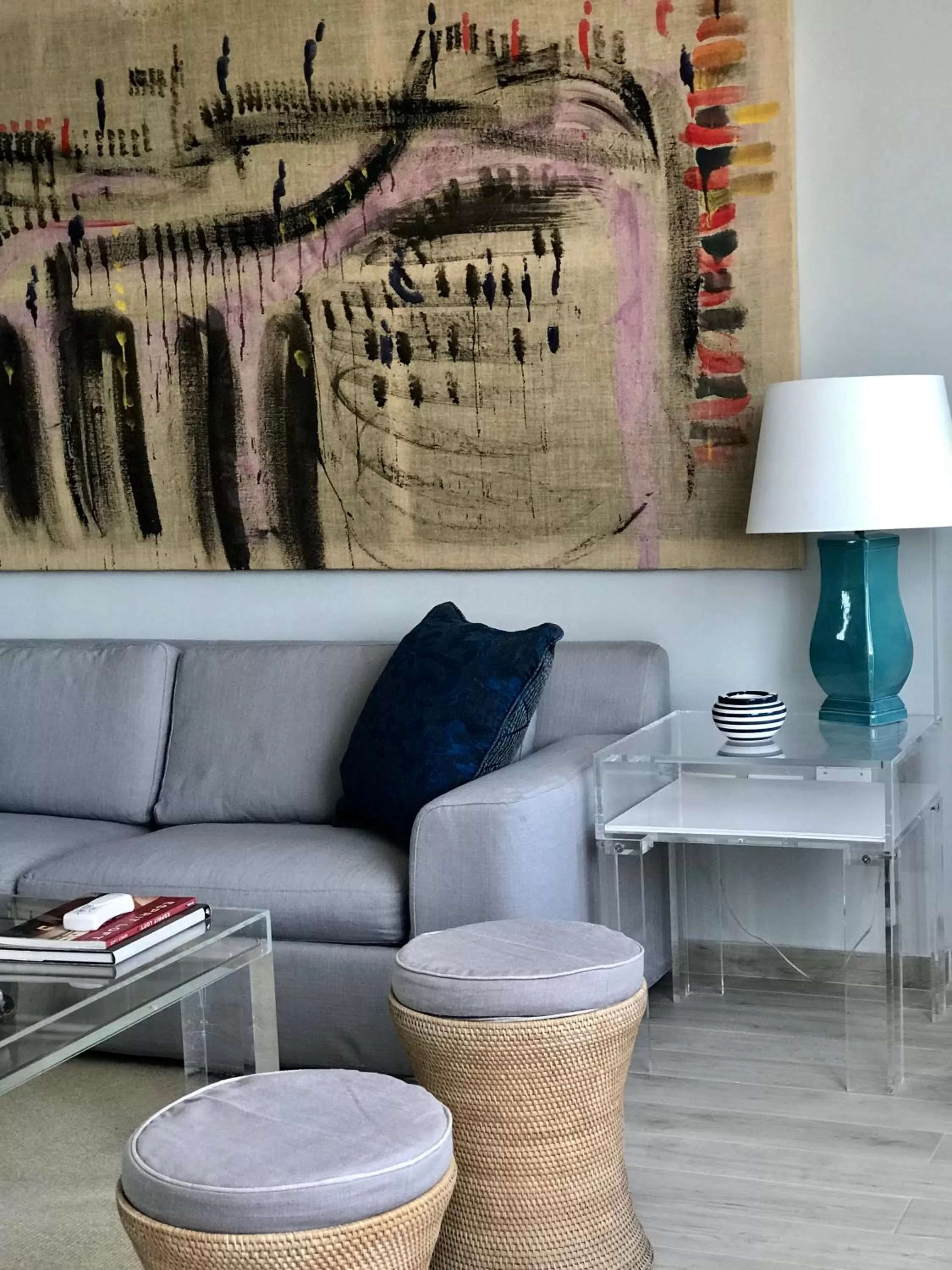 Living room in Les Lilas