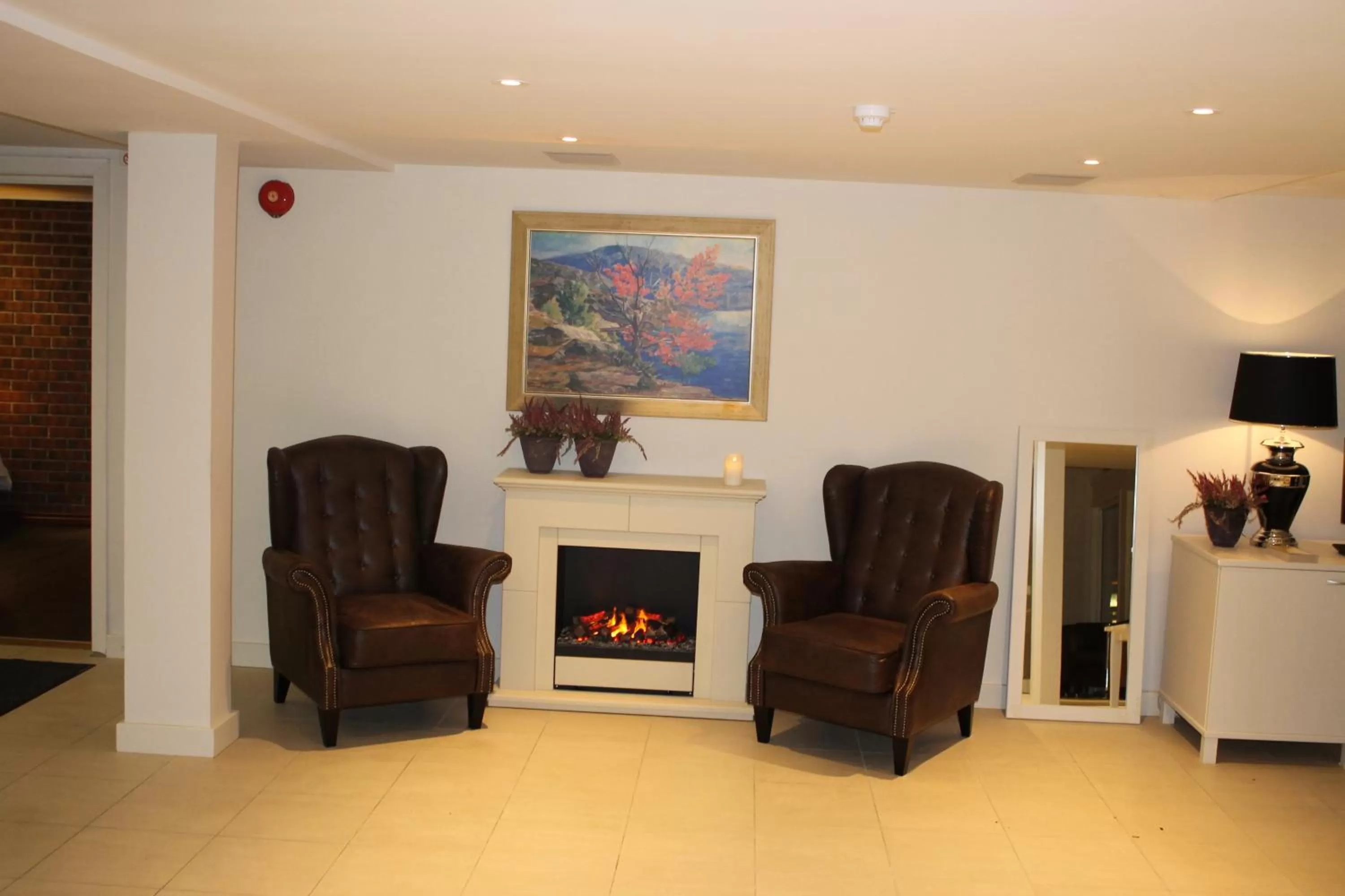 Lobby or reception in Kløver Hotel