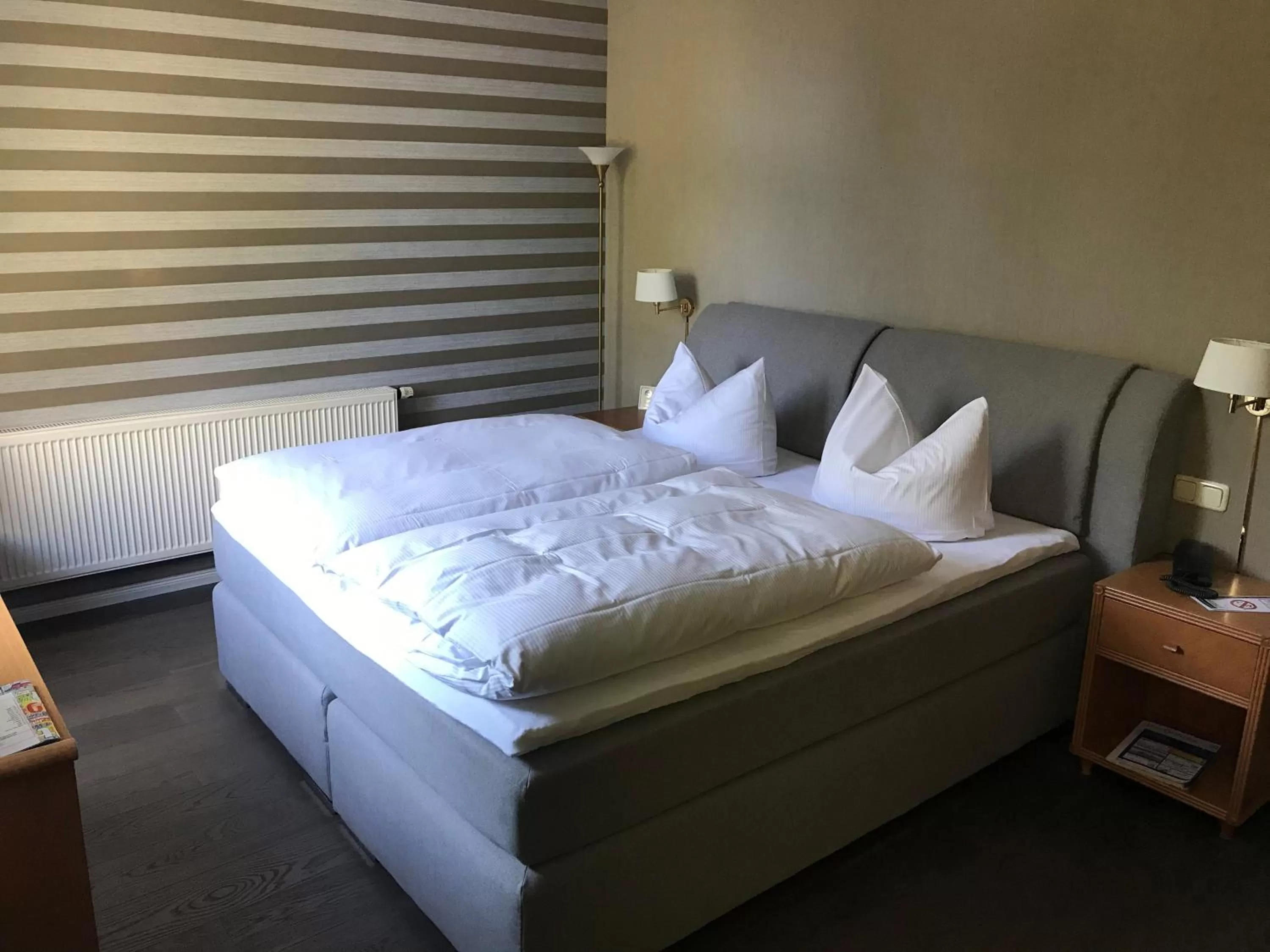 Photo of the whole room, Bed in Burg Wegberg Hotel & Eventlocation