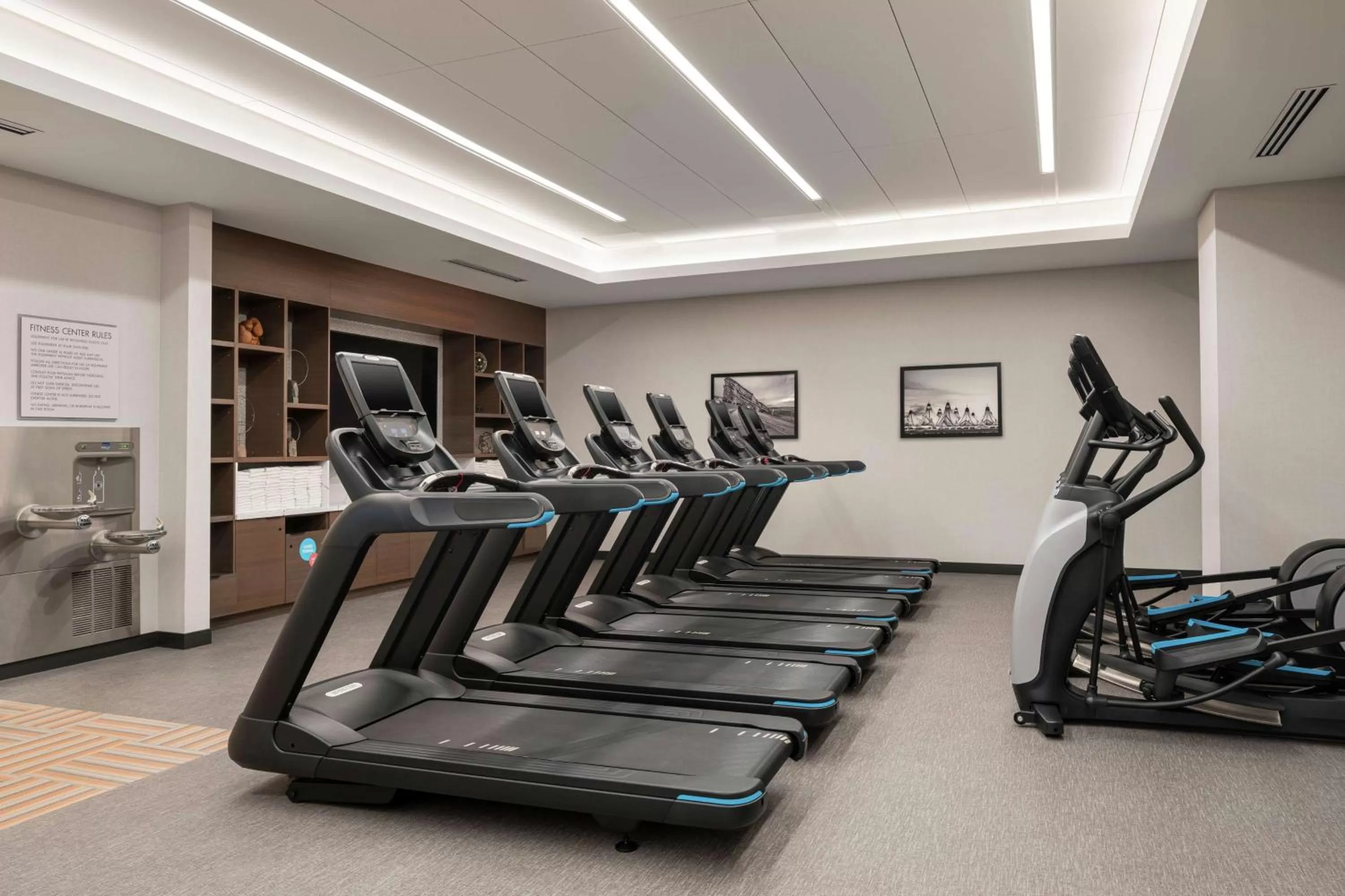 Fitness centre/facilities in Home2 Suites By Hilton Denver Downtown Convention Center