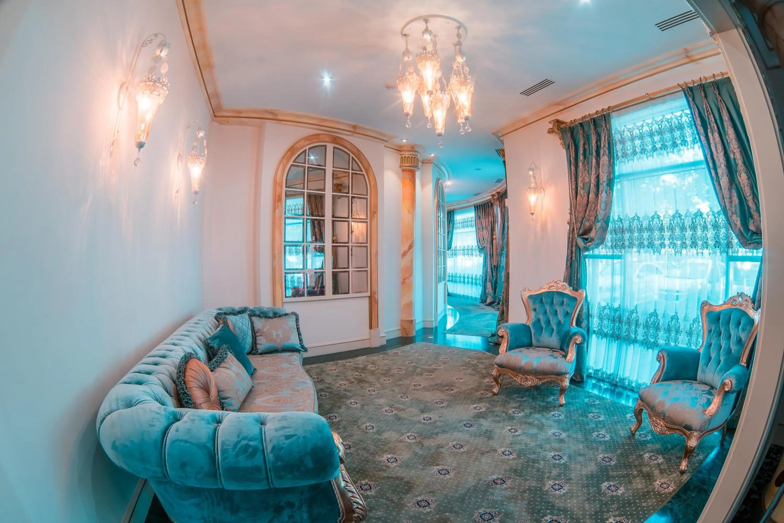 Seating area in City Palace Hotel Tashkent