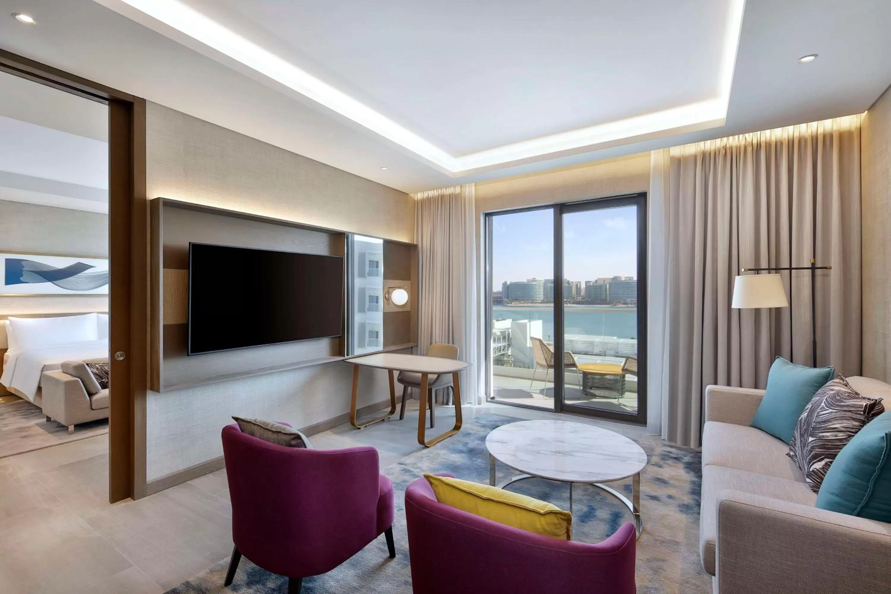TV and multimedia in Hilton Abu Dhabi Yas Island