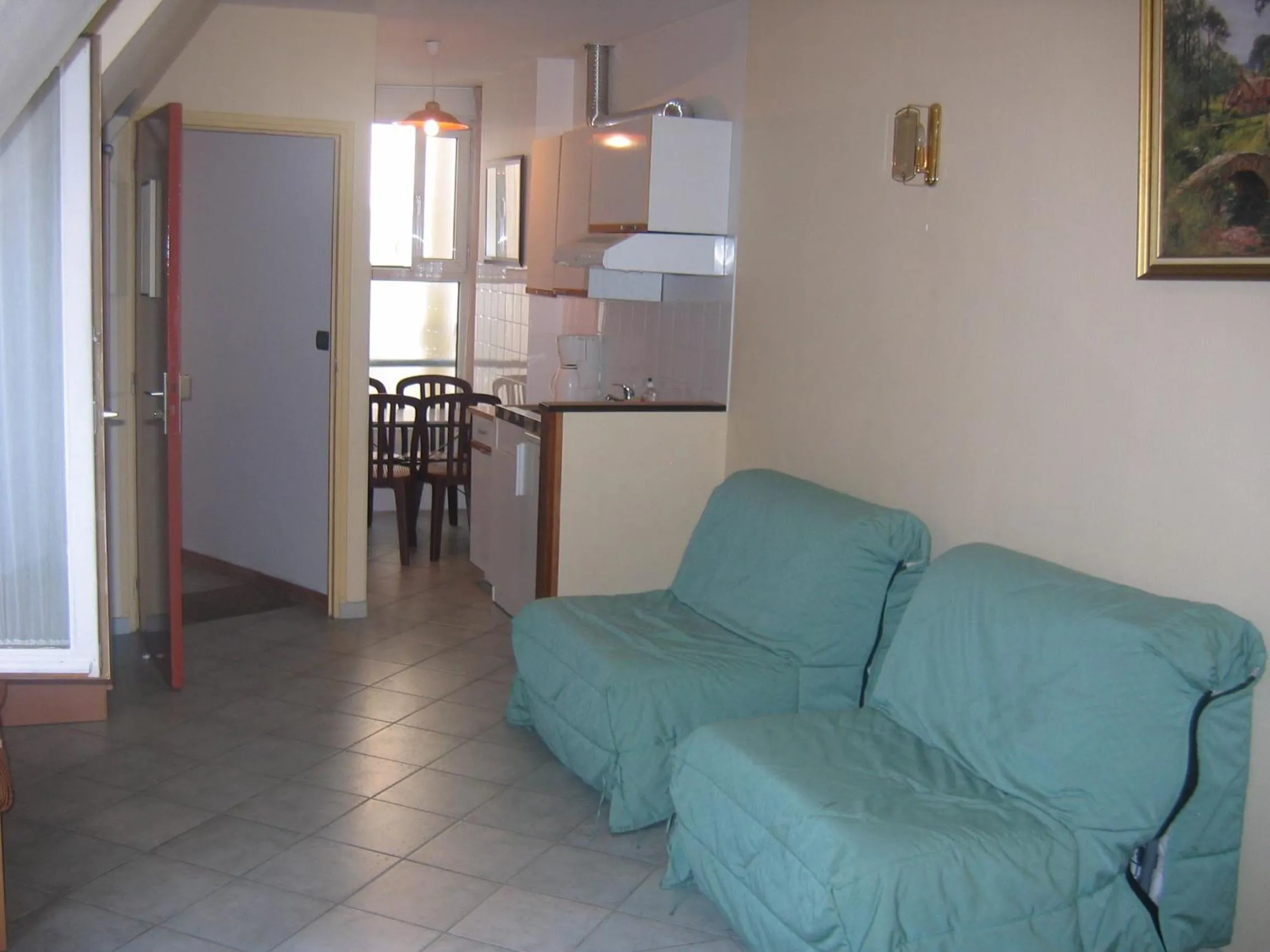 Bed in Hotel Ferney République