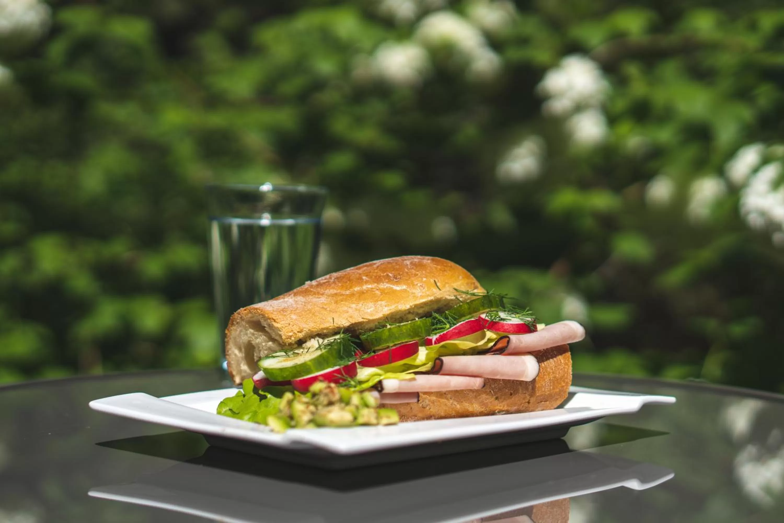 Patio in Akira Bed & Breakfast