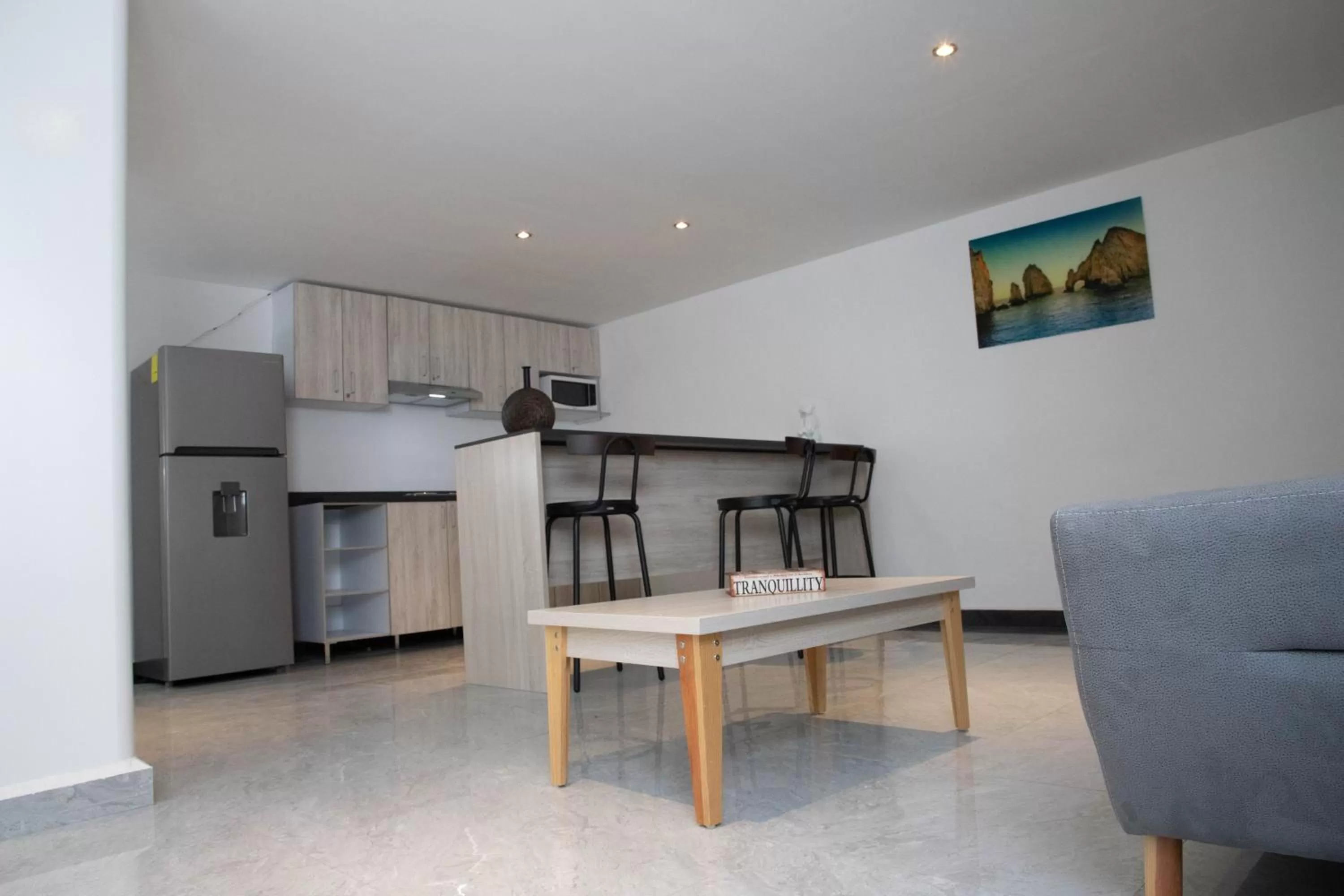 Dining area in Hotel Urban Cholula