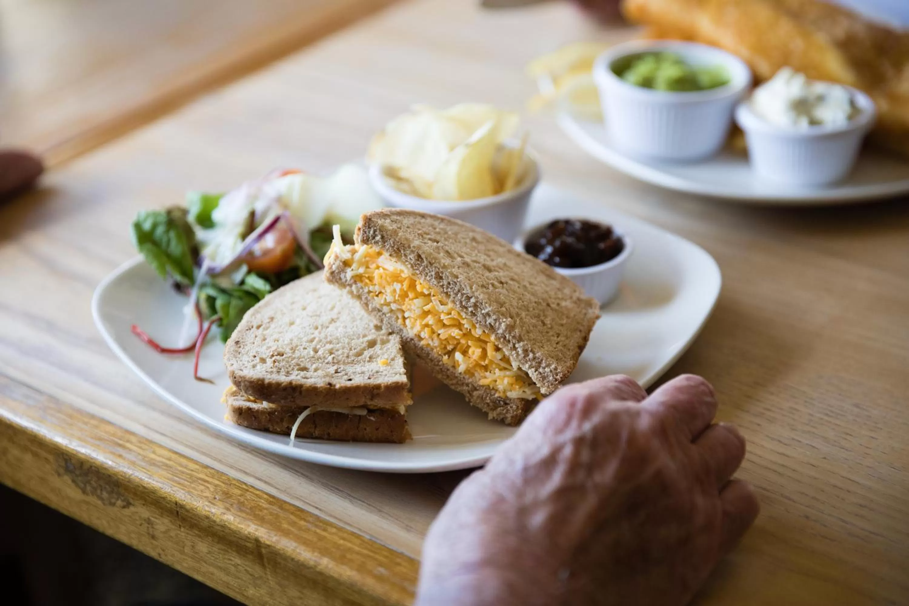 Food close-up in Cliffs Hotel