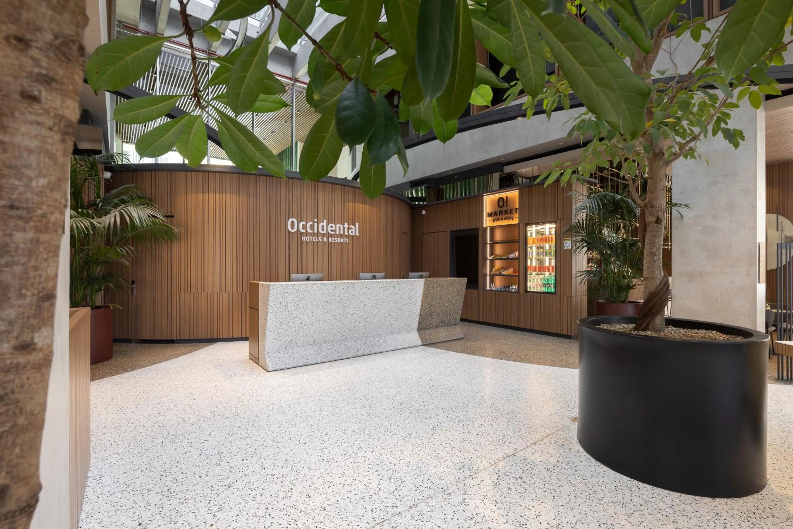 Lobby or reception in Occidental Ljubljana