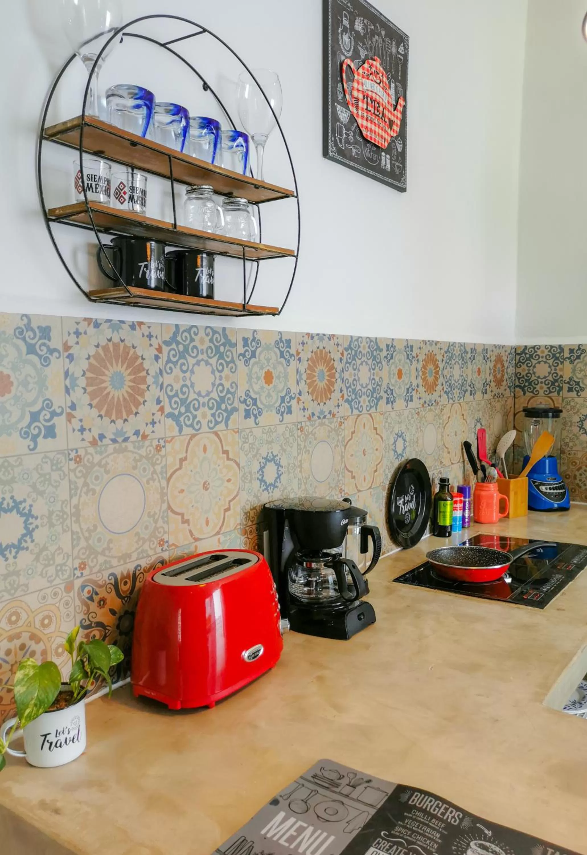 Kitchen or kitchenette in Les Suites Calle 2 by Galian