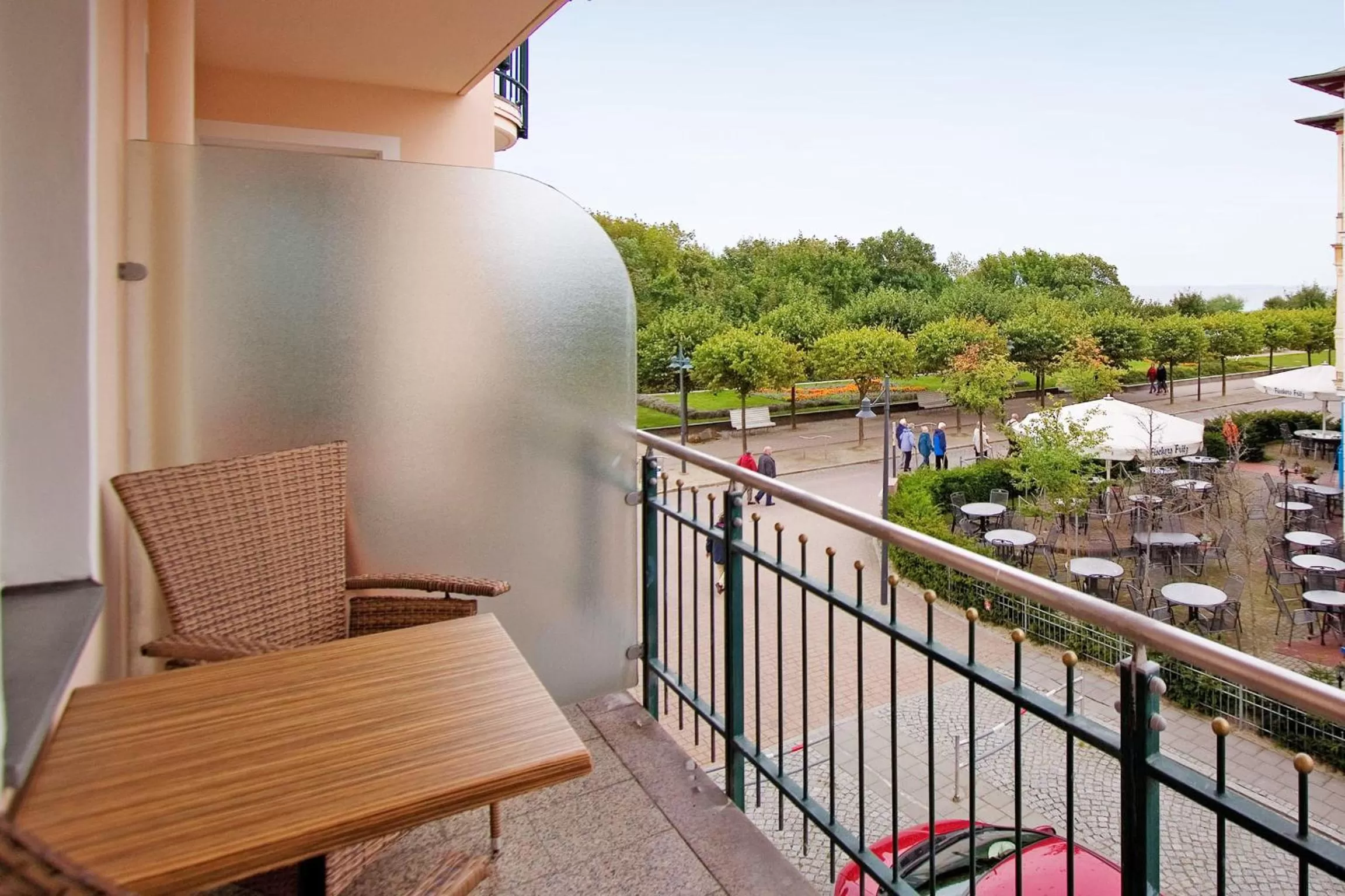 Balcony/Terrace in SEETELHOTEL Ostseeresidenz Ahlbeck