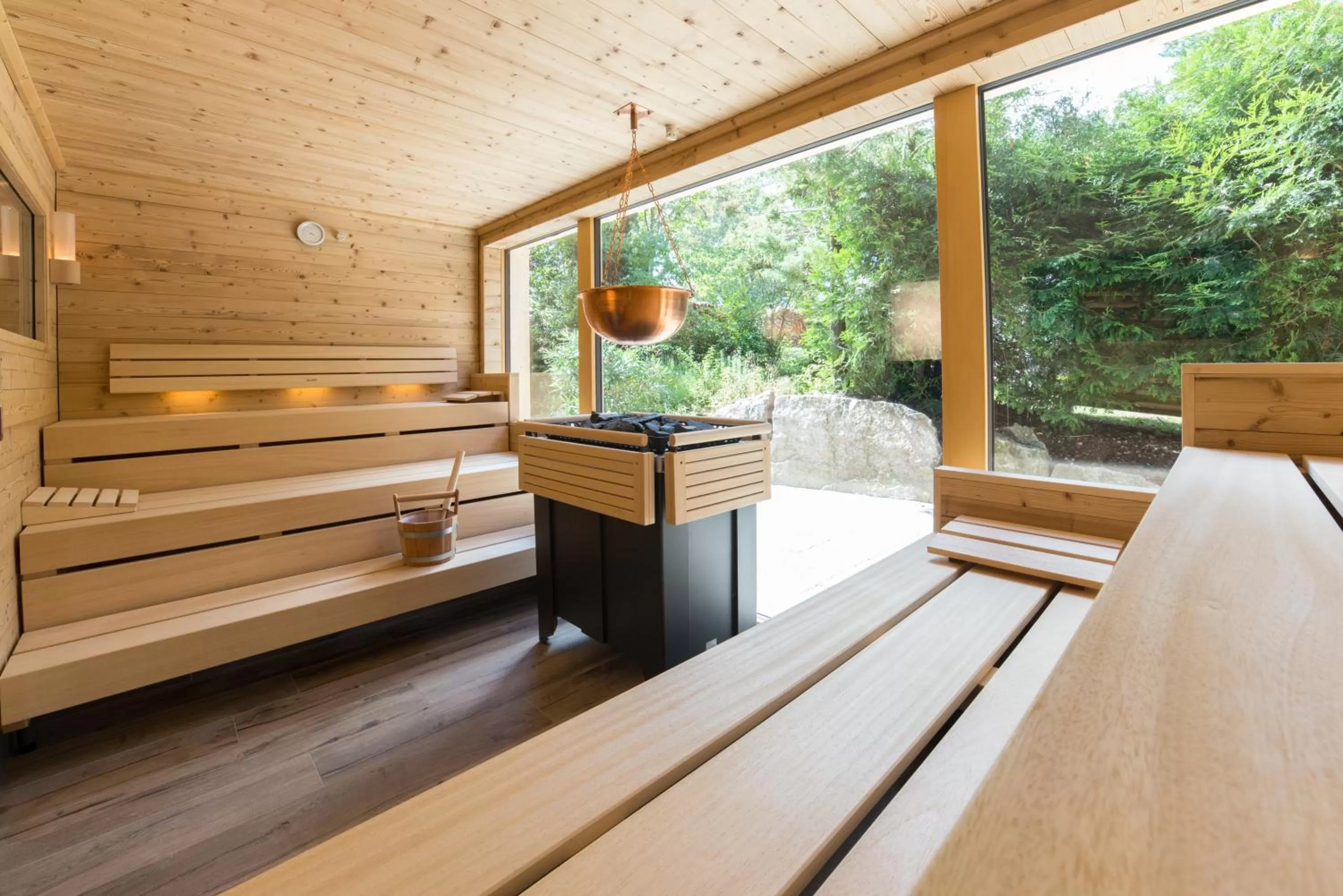 Sauna in Wellnesshotel Sonnenhof & Sonnhalde