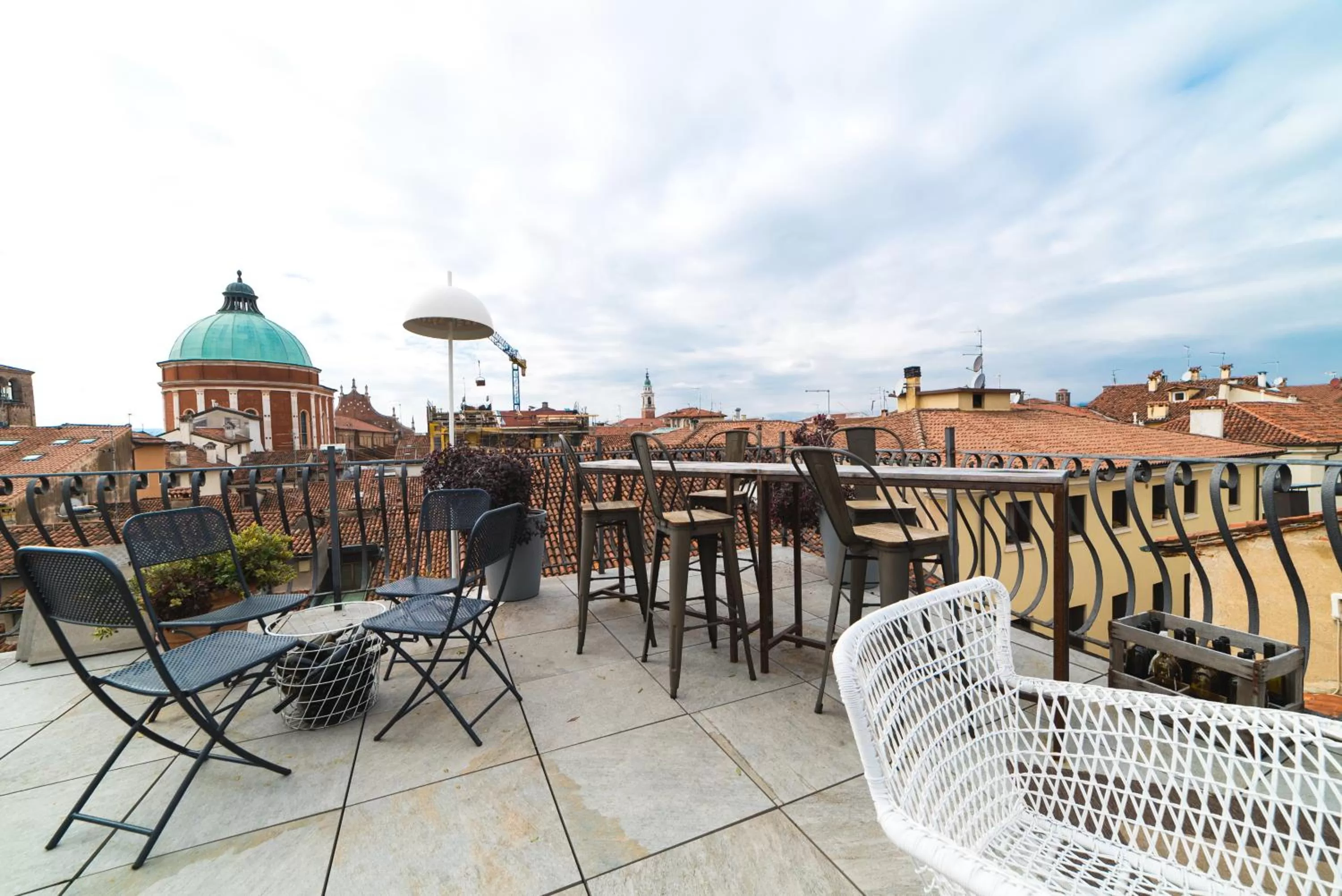 Balcony/Terrace in Antico Hotel Vicenza