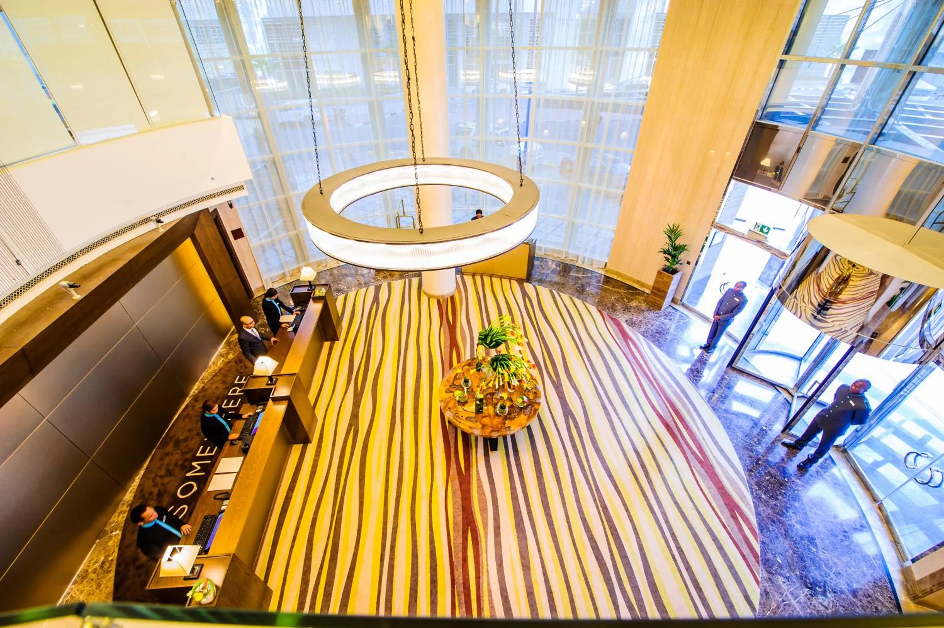 Lobby or reception in Somewhere Hotel Apartment