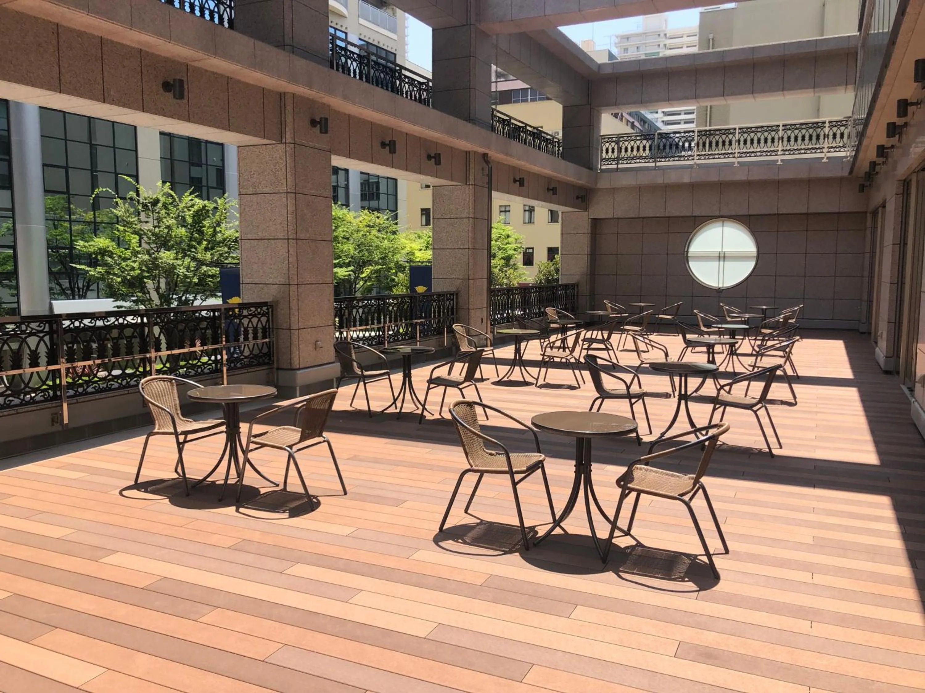 Patio in Kobe Luminous Hotel Sannomiya