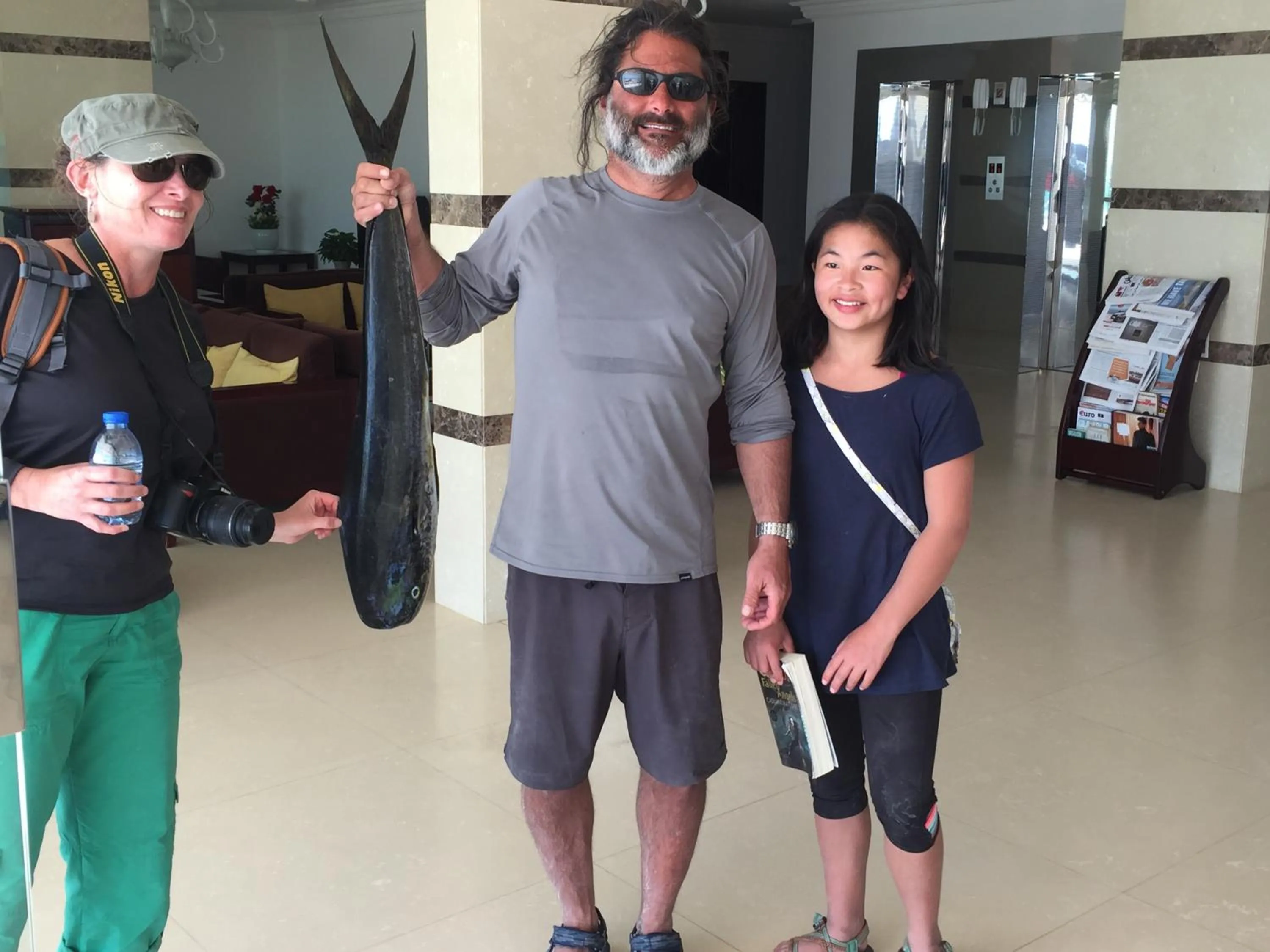 Family in Beach Resort Salalah