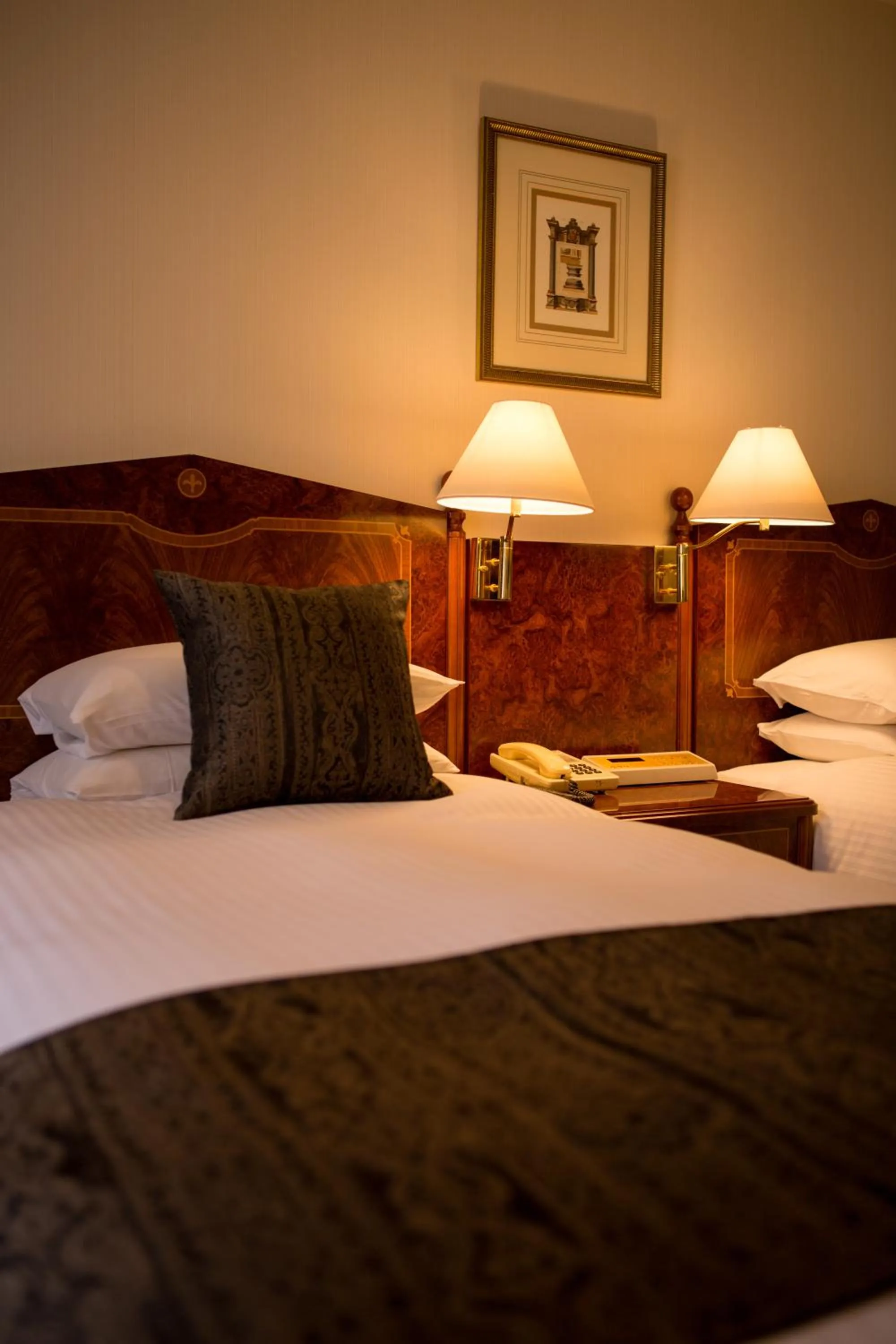 Bed in Dukes Hotel Hakata