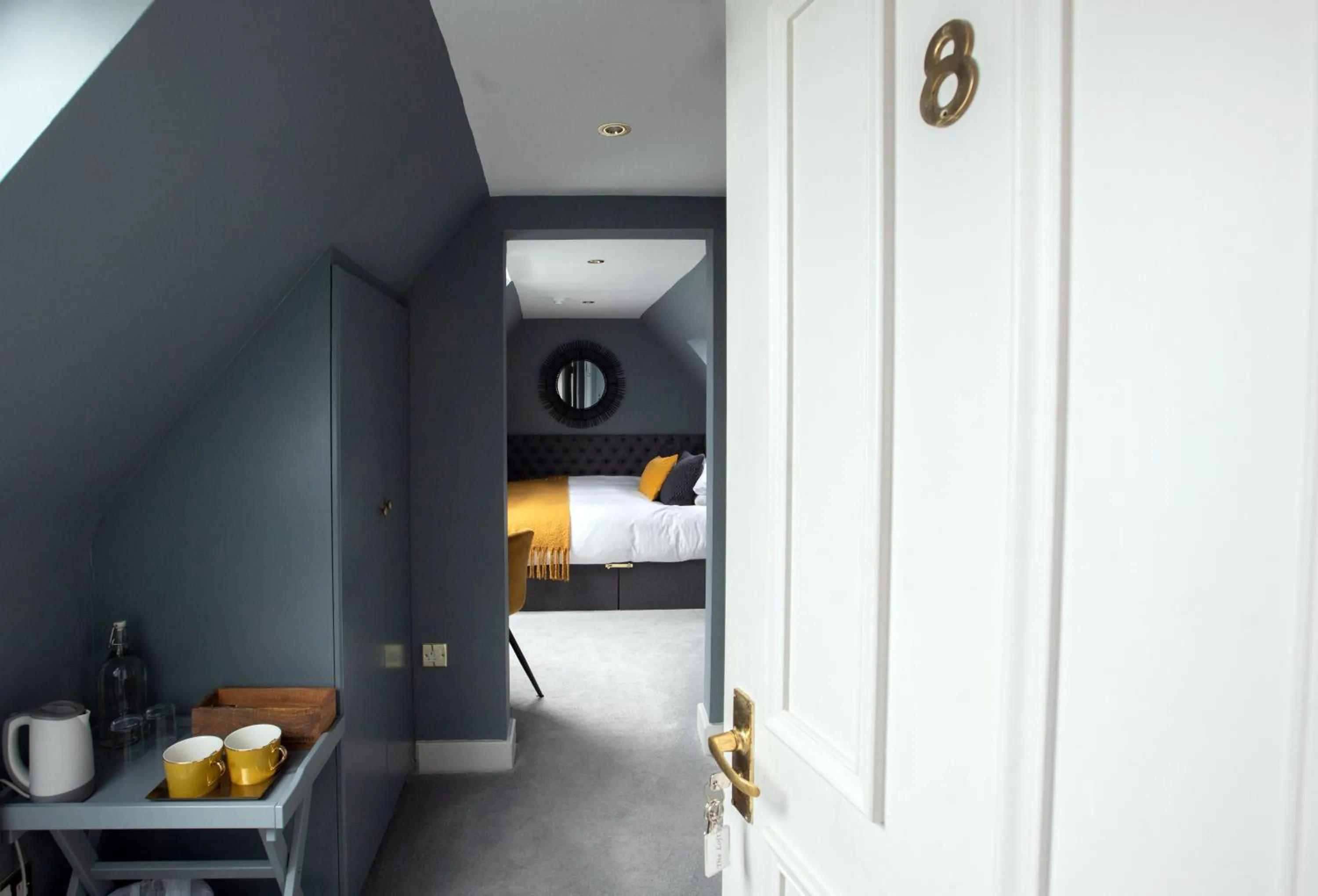 Bed in Cathedral House