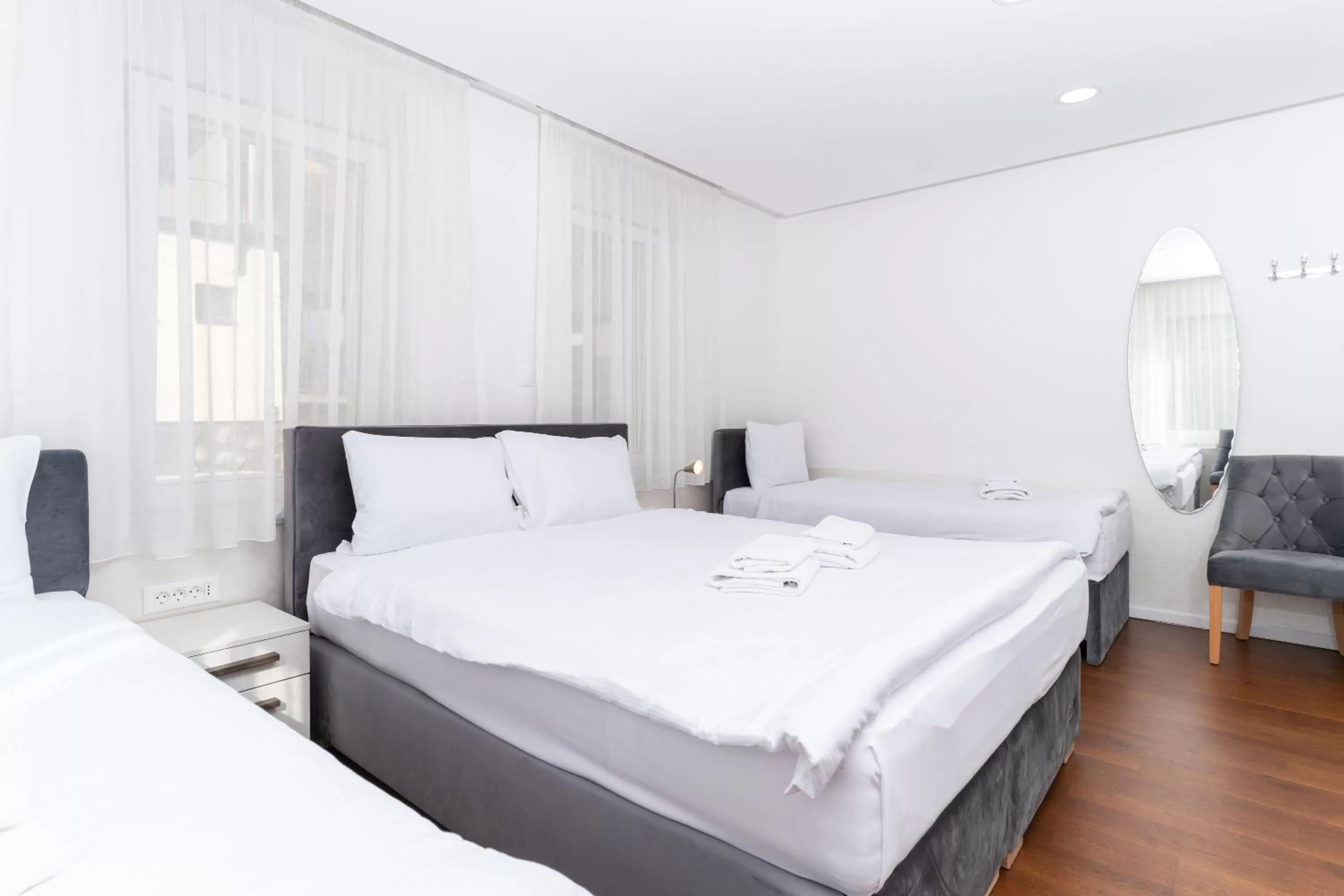 Bedroom, Bed in Ornament Hotel and Apartments