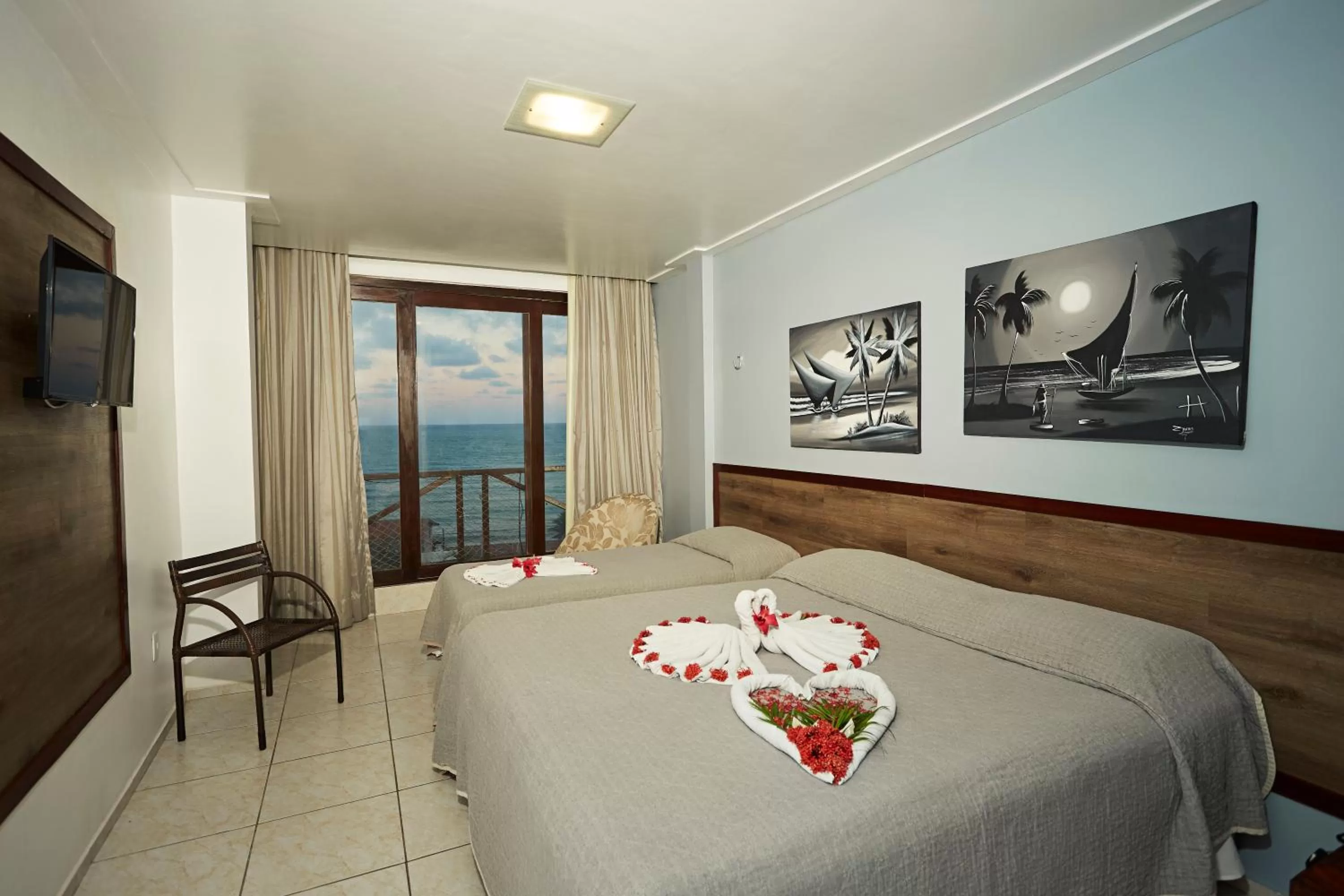 Photo of the whole room, Bed in Moriah Natal Beach Hotel