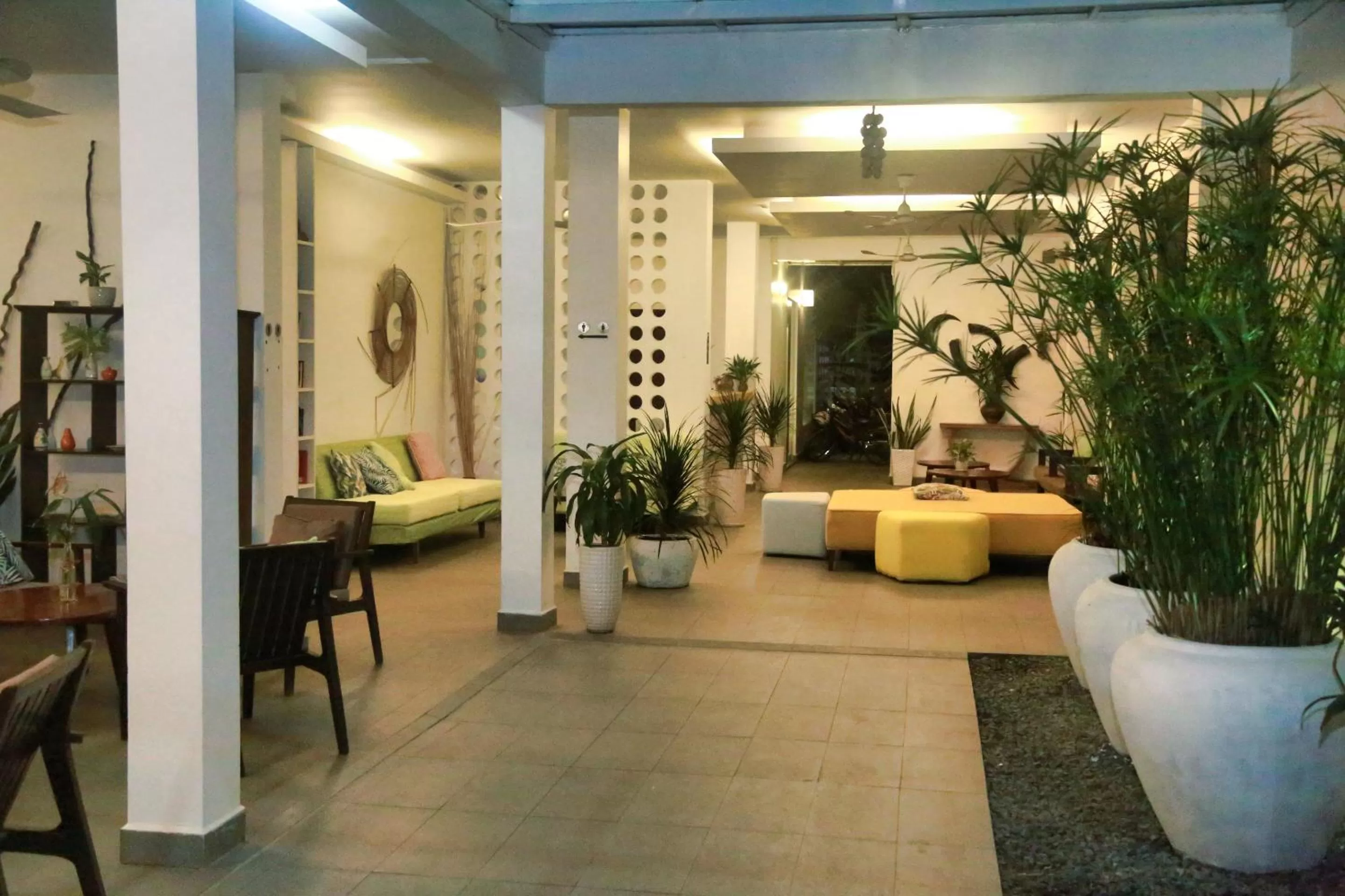 Seating area in Naiya Sea Resort