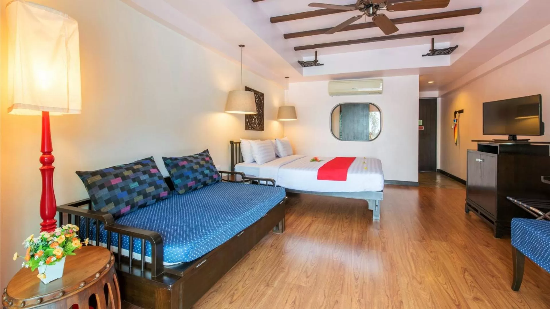 Photo of the whole room, Bed in Krabi Chada Resort