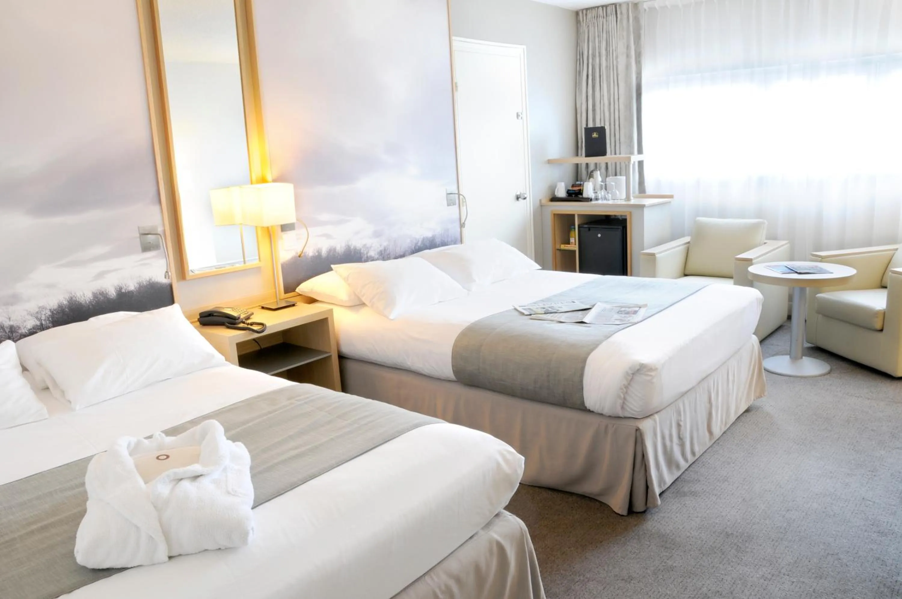 Photo of the whole room, Bed in Best Western Plus Paris Orly Airport