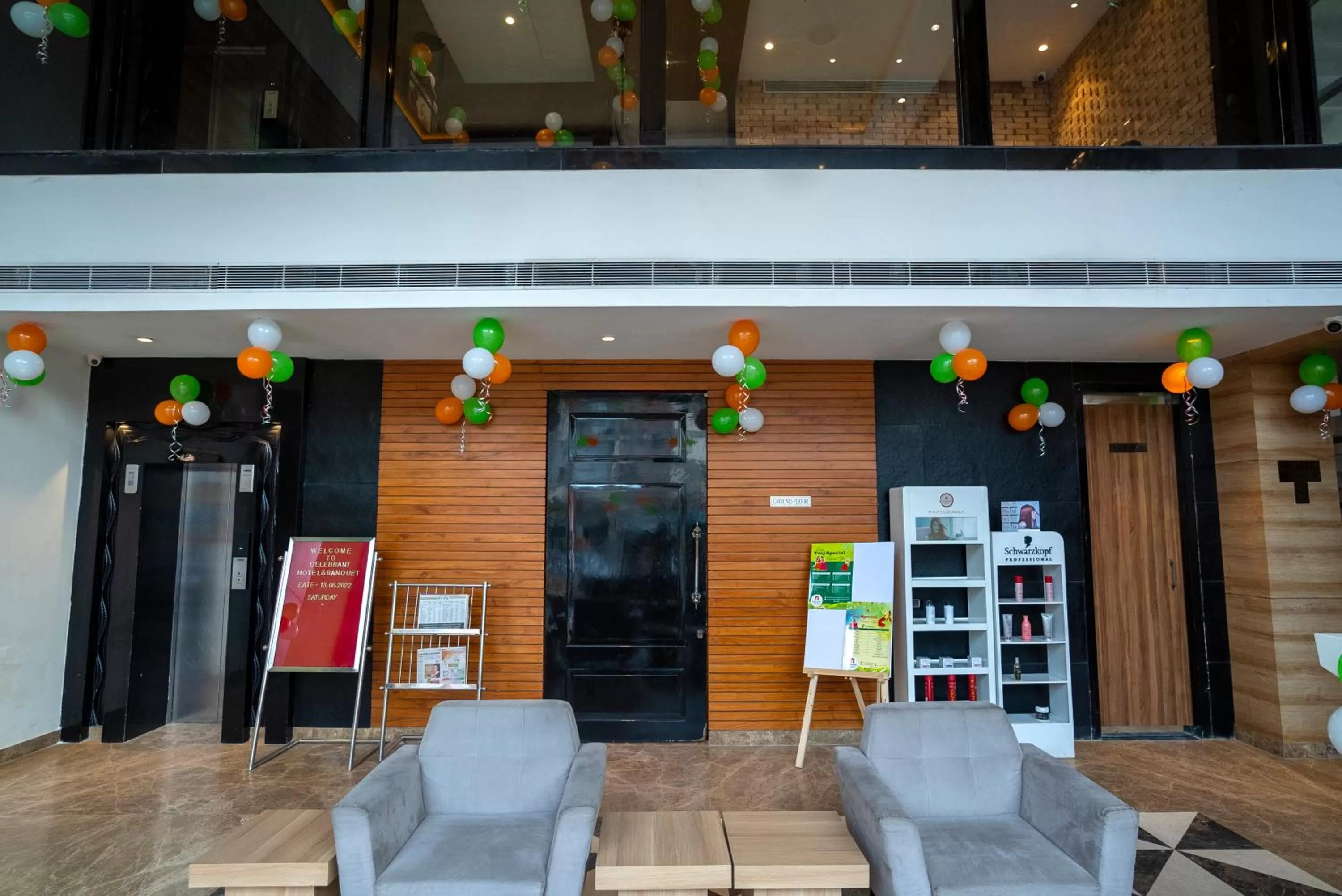 Lobby or reception in Celebrant Hotel