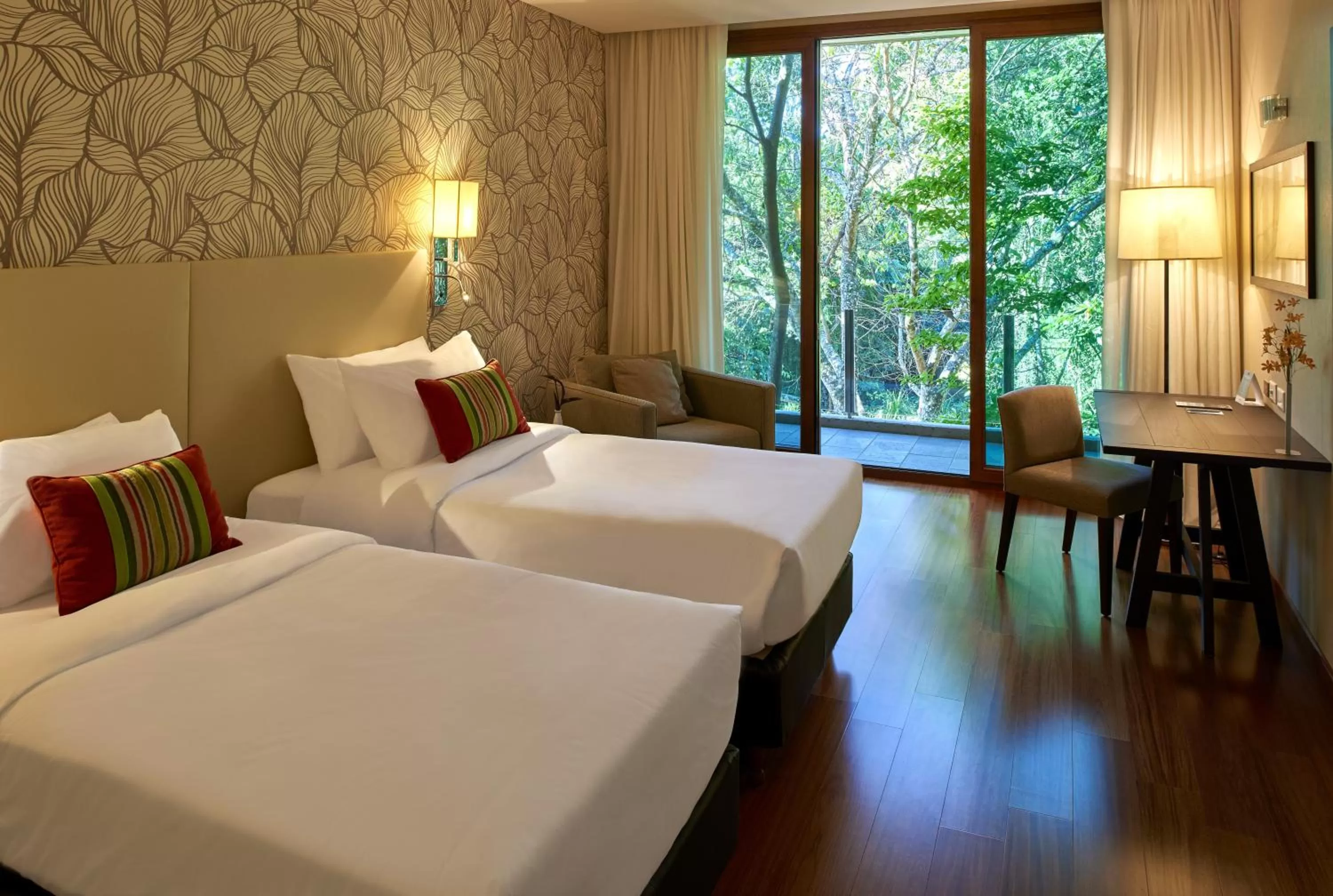 Bed in Mercure Iguazu Hotel Iru