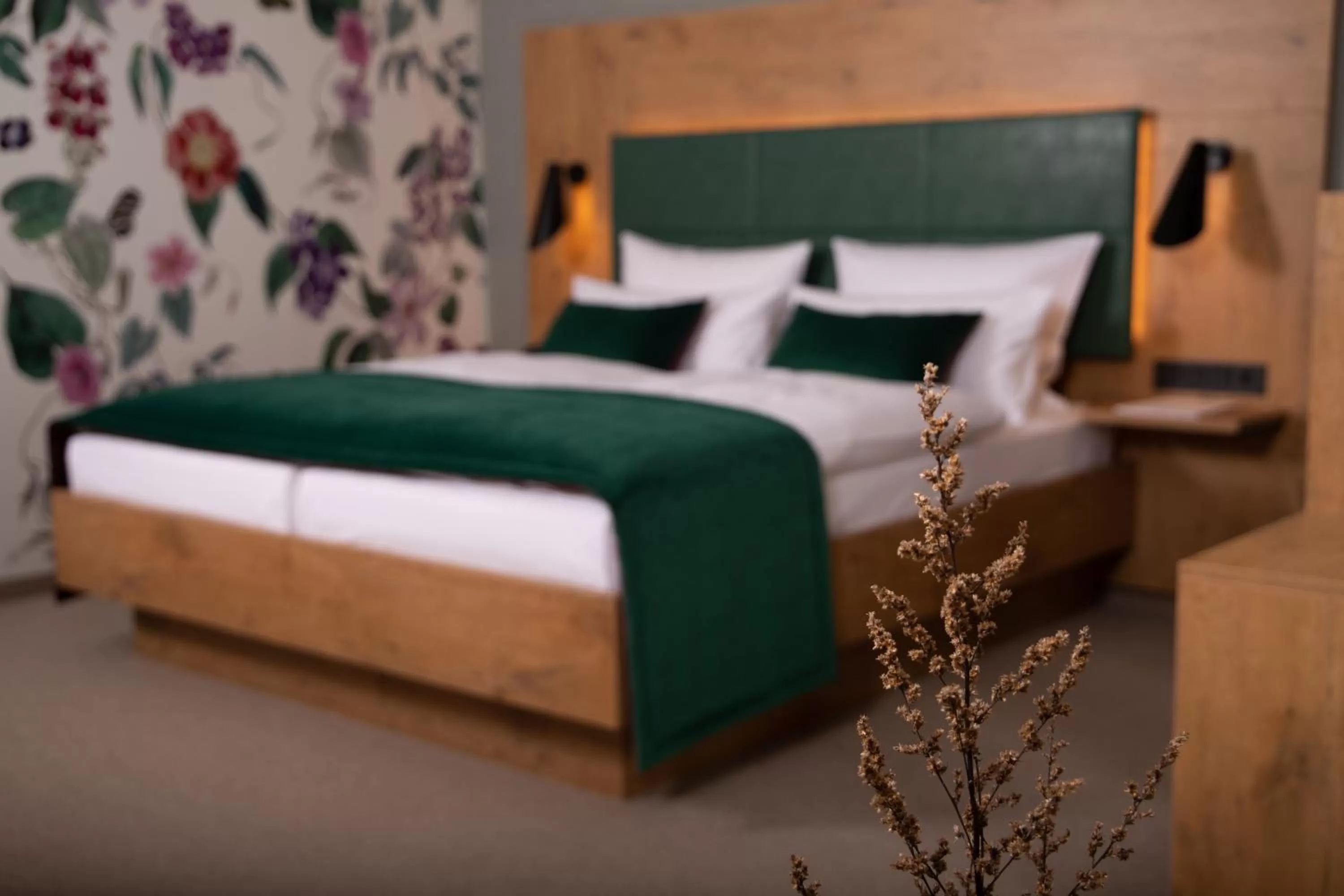 Bedroom, Bed in Hotel Elfbuchen