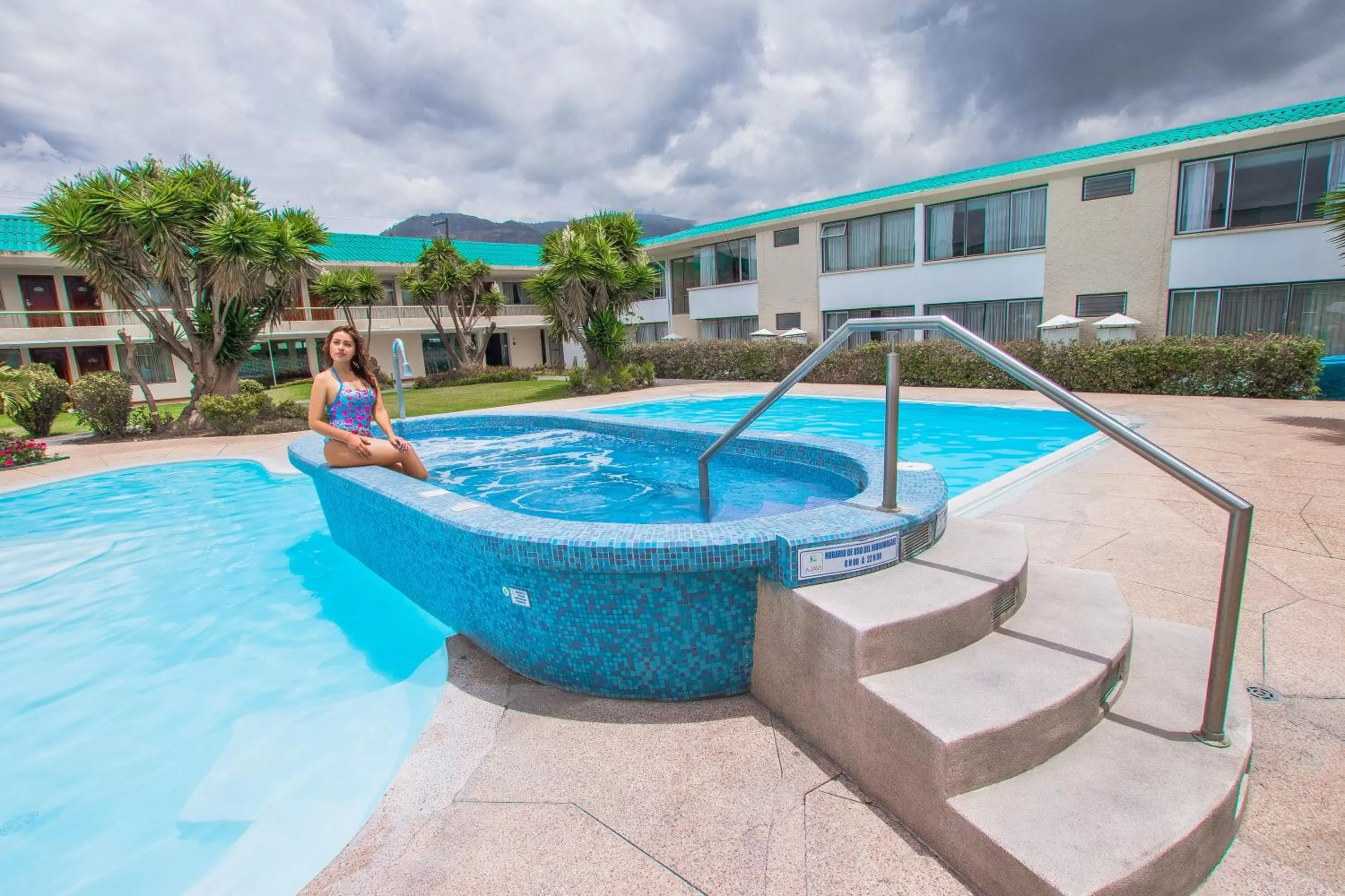 Garden in Hotel Ajavi
