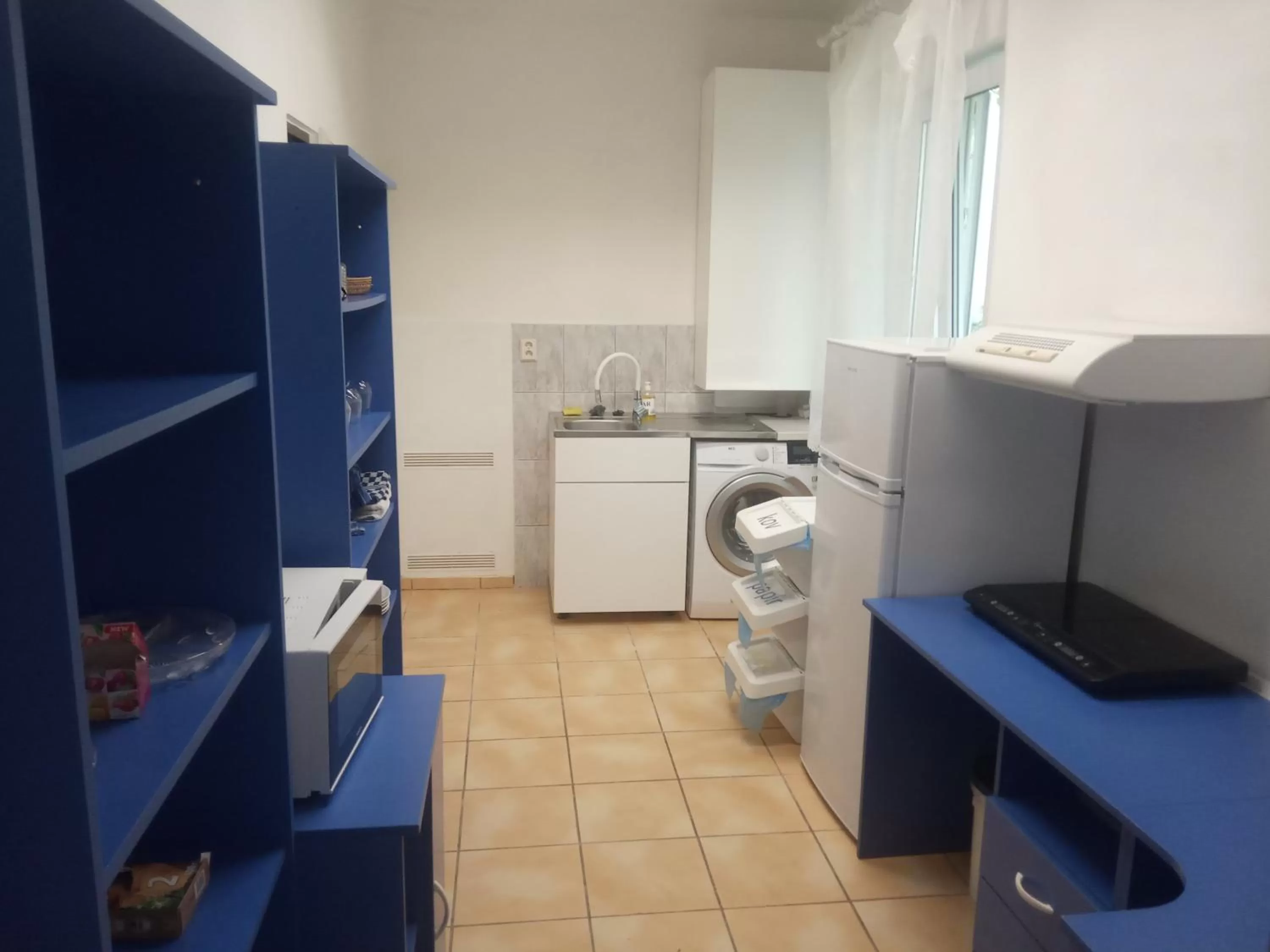 Kitchen or kitchenette in Pension Fontána Svitavy