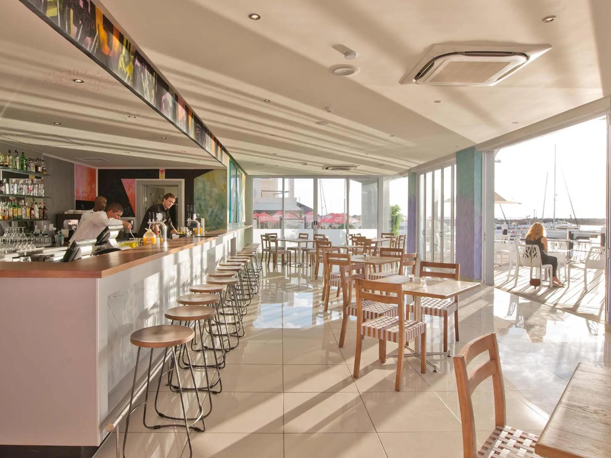 Lounge or bar in Krystal Beach Hotel