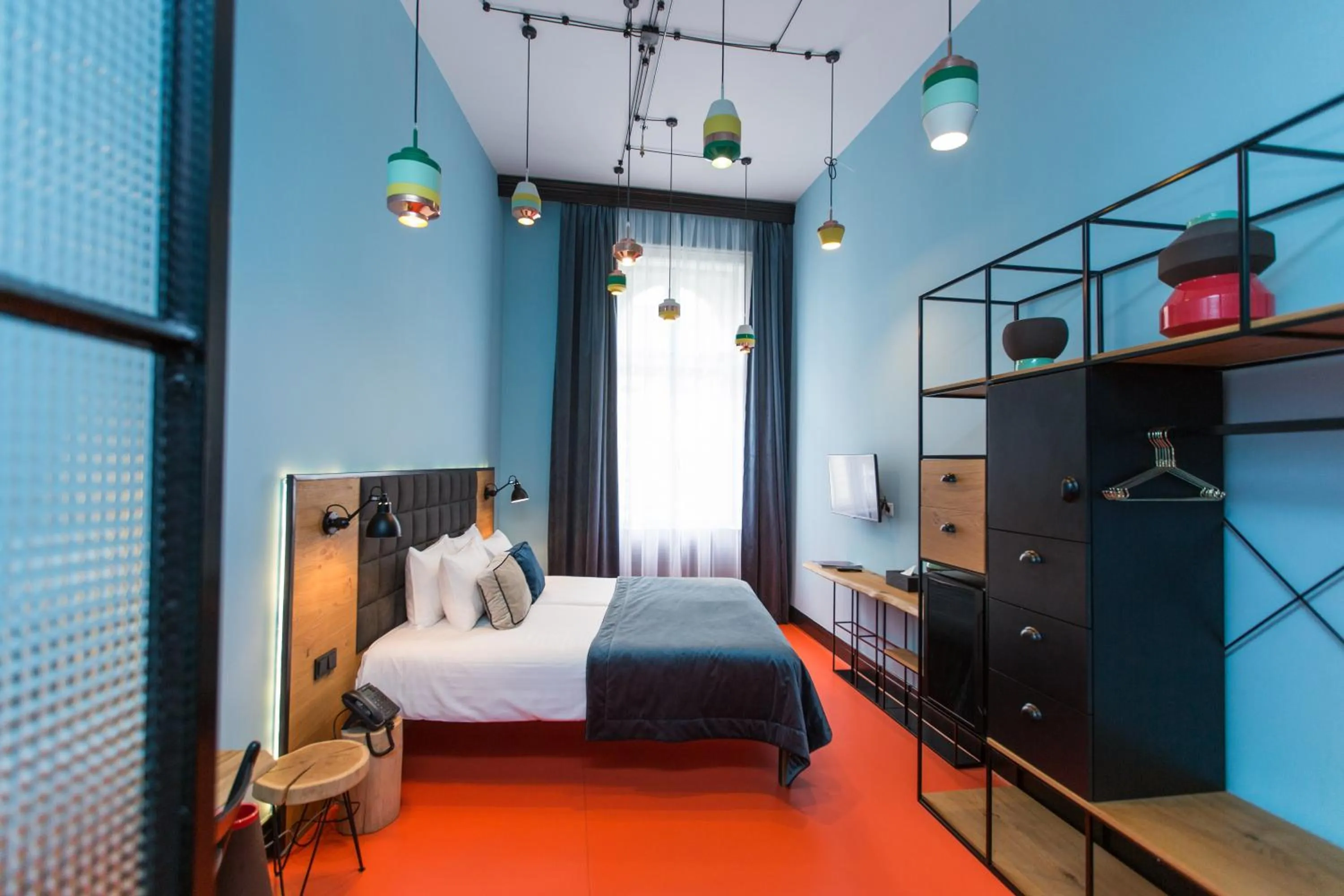 Photo of the whole room, Bed in Hotel Rum Budapest