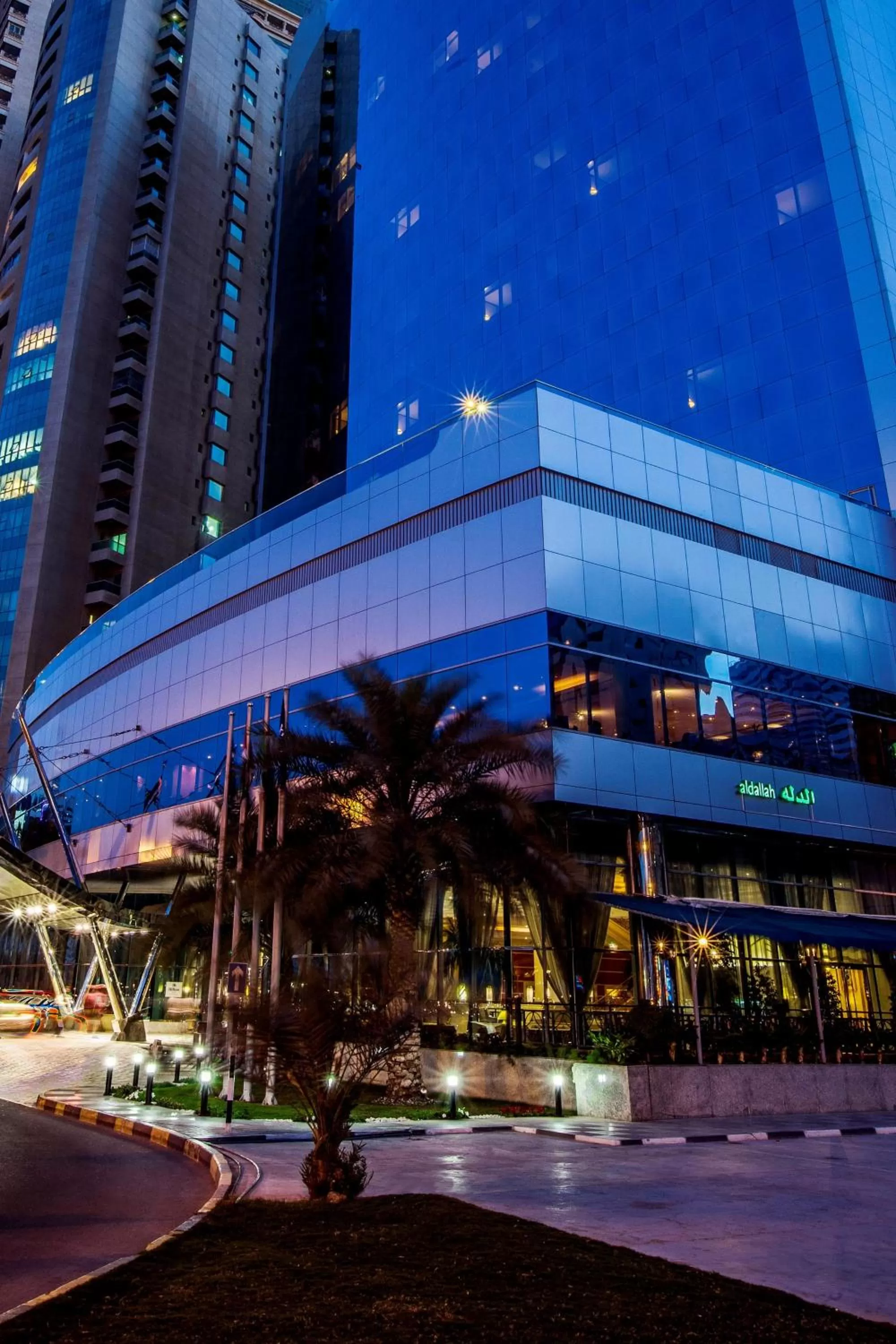 Property building in Corniche Hotel Sharjah