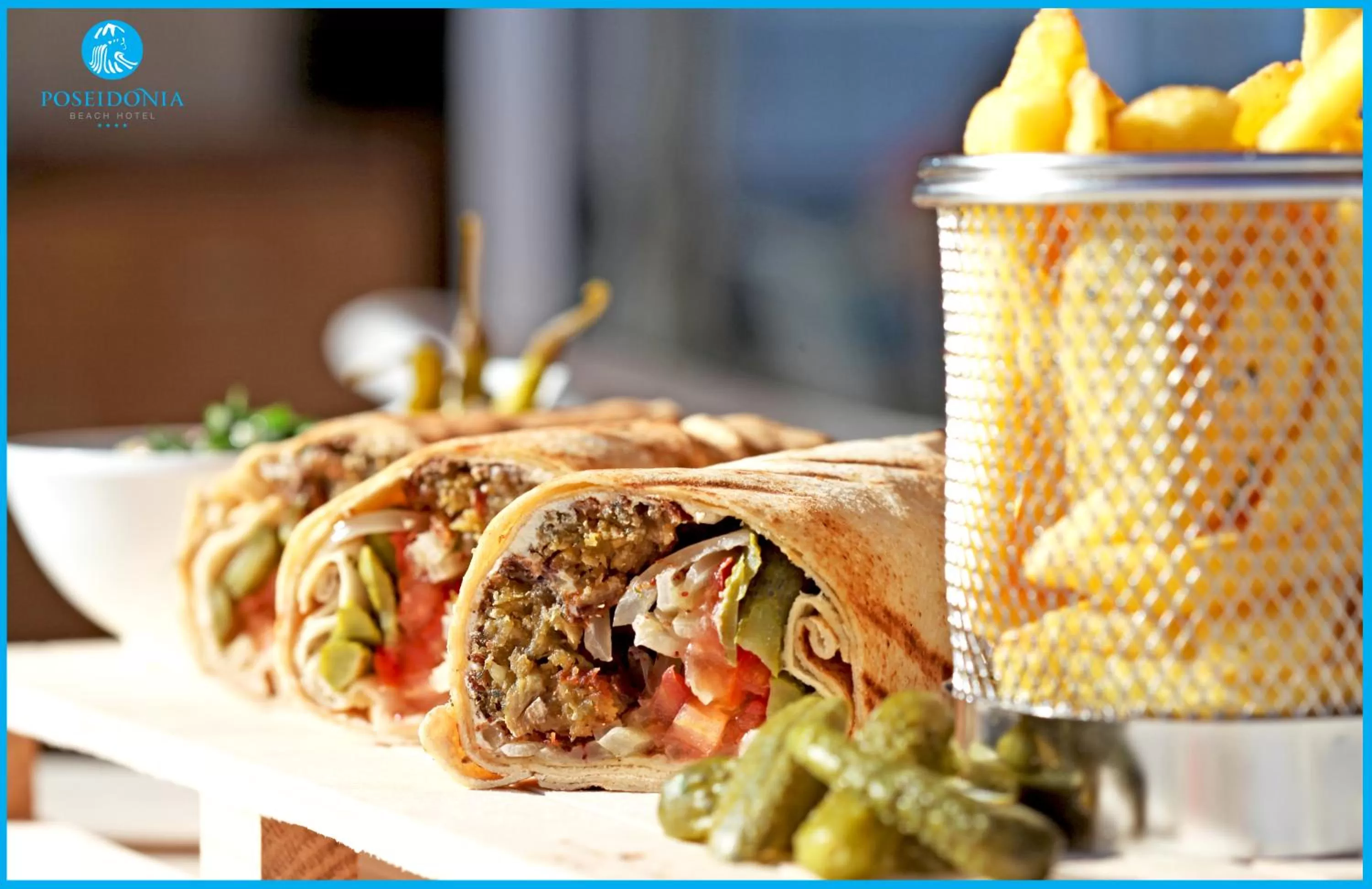 Restaurant/places to eat in Poseidonia Beach Hotel