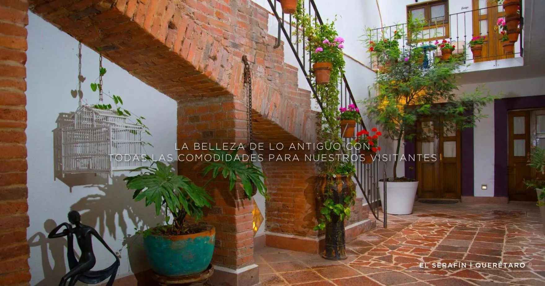 Garden in El Serafin Hotel Boutique