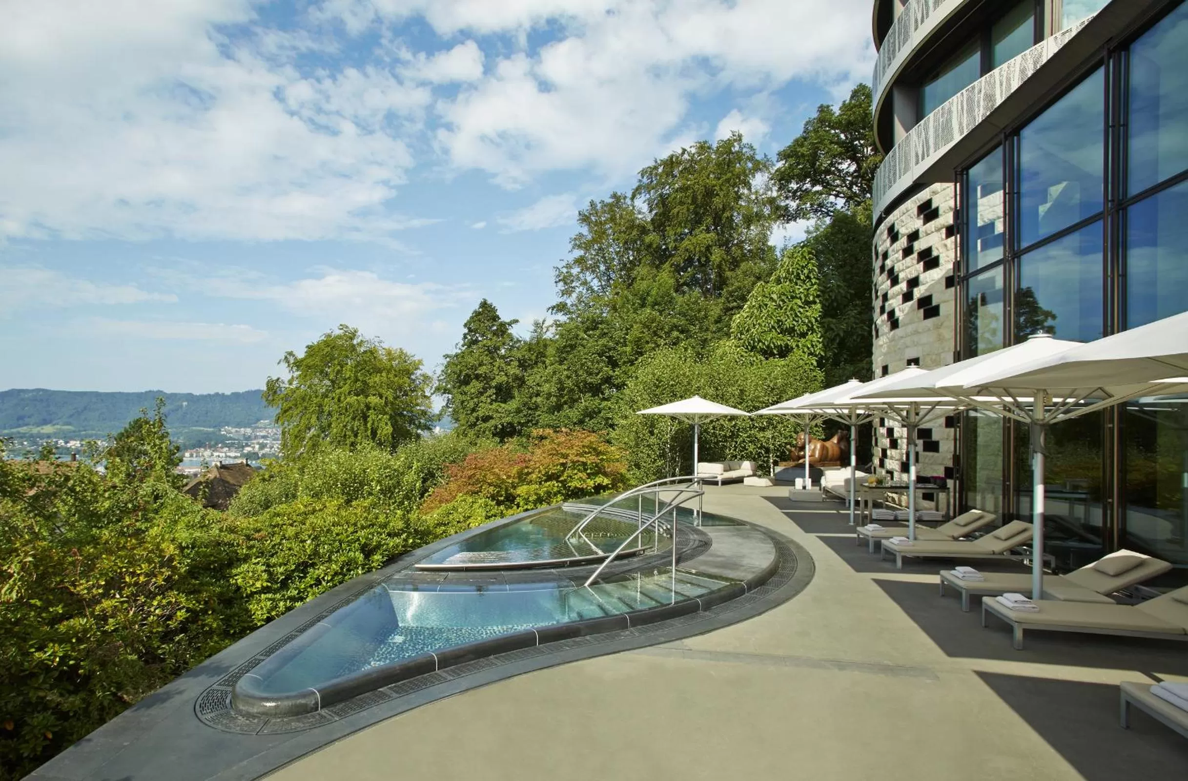 Hot Tub in The Dolder Grand - City and Spa Resort Zurich
