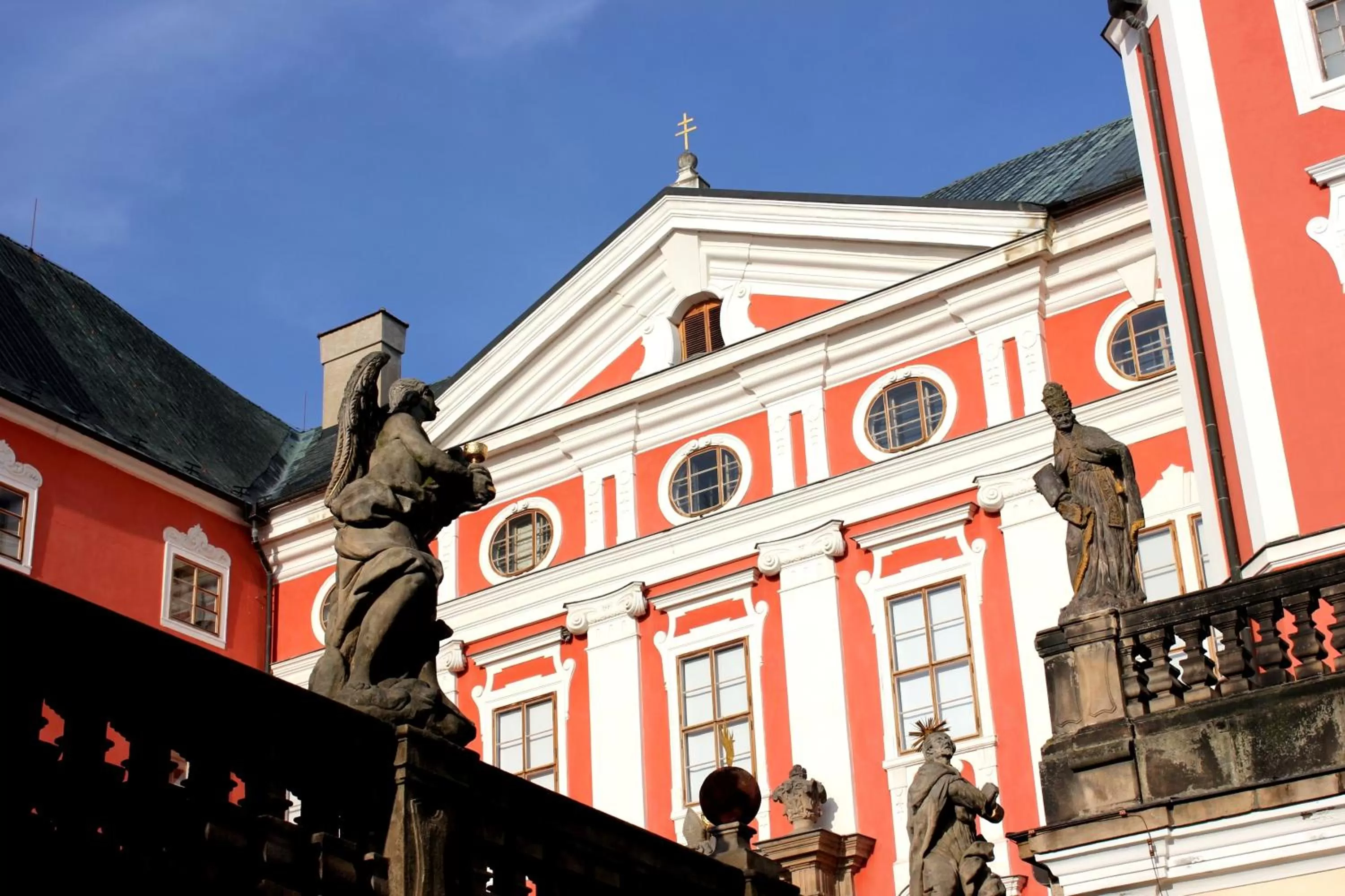 Property building in Dům Hostů Klášter Broumov