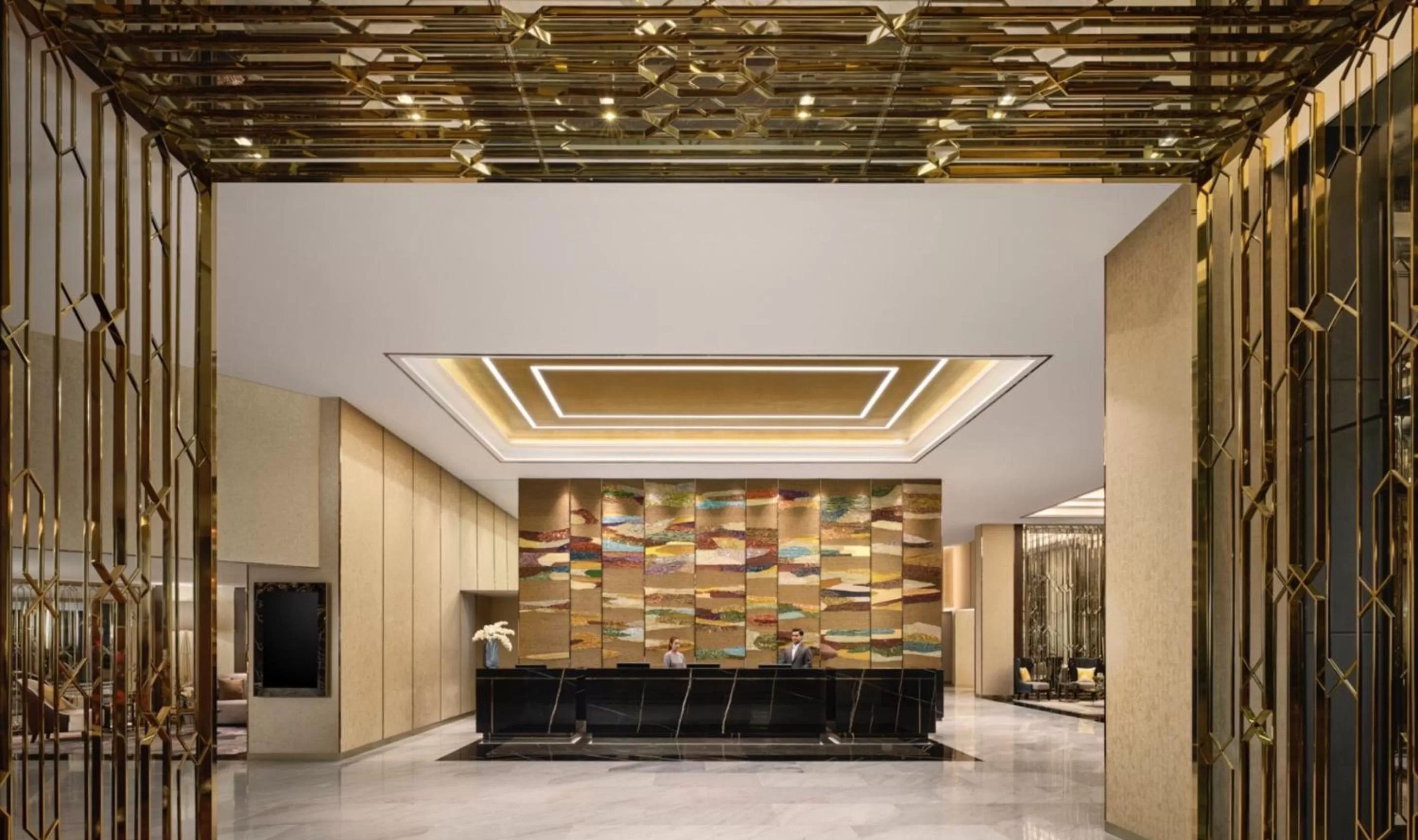 Lobby or reception in Chatrium Grand Bangkok