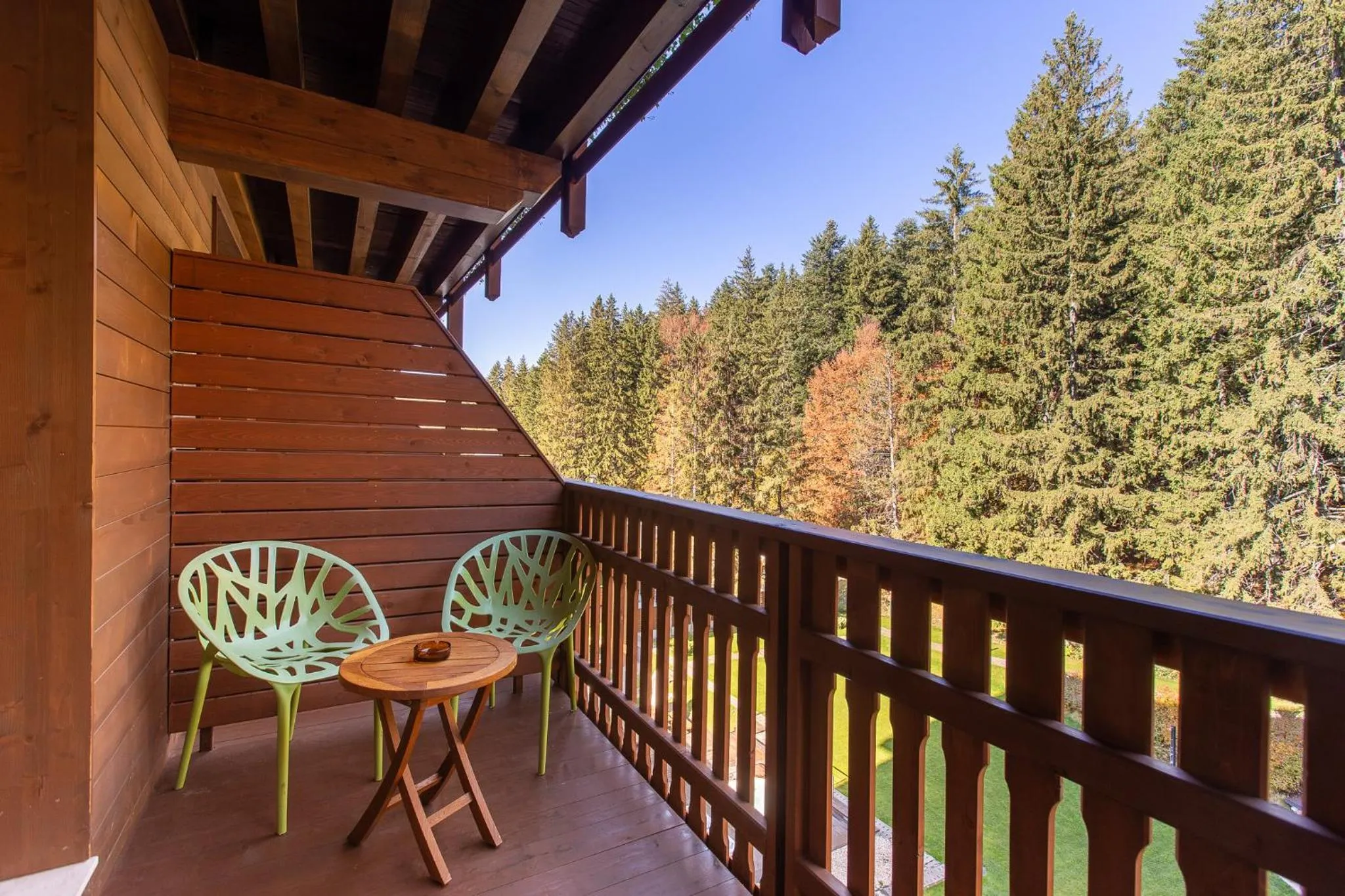 Balcony/Terrace in Teleferic Grand Hotel