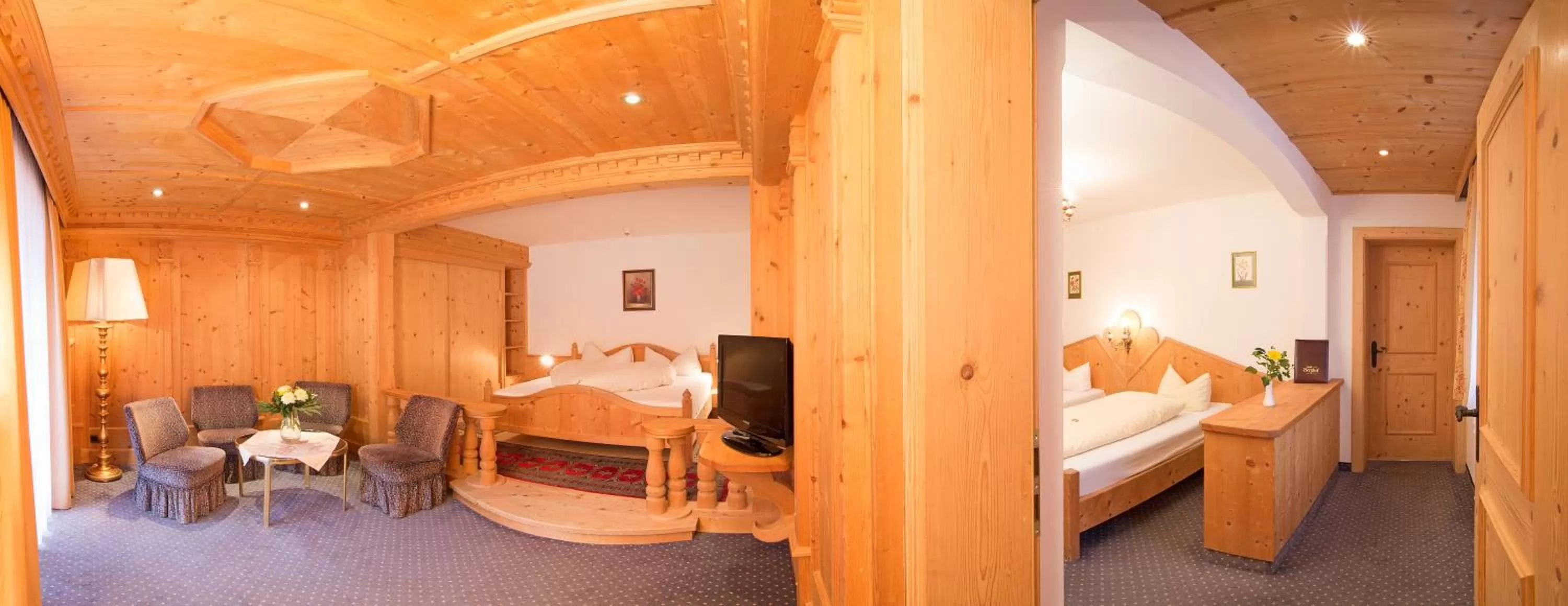 Photo of the whole room, Bed in Hotel Berghof