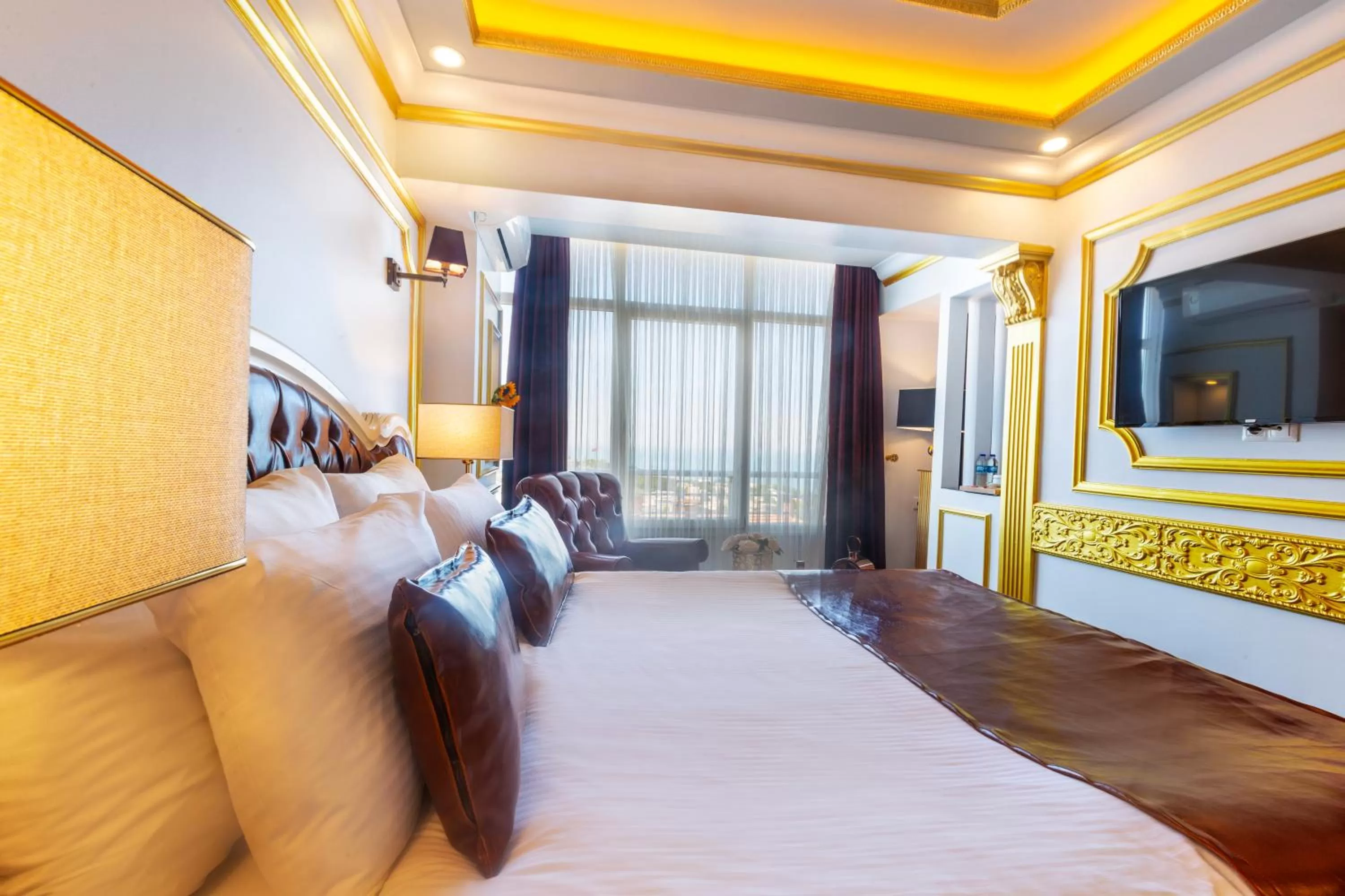 Bed in Andalouse Otel